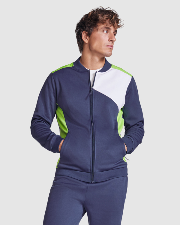 ROLY SUDADERA LEROS T/16 ROJO/MARINO
