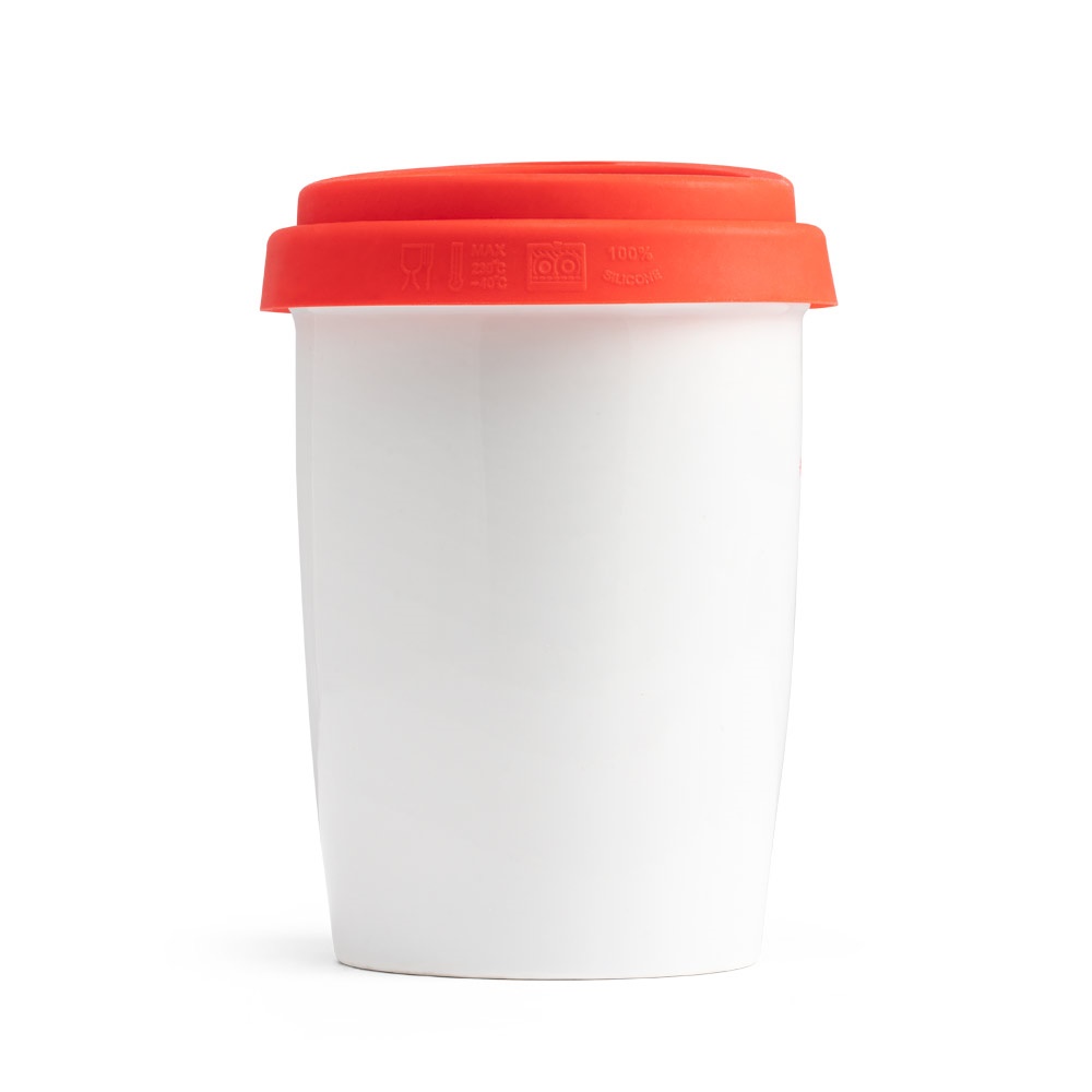 HAZARD. Taza de viaje