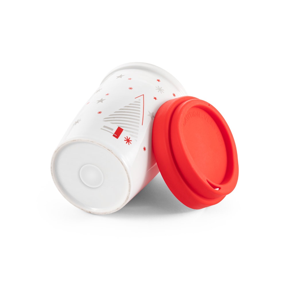 HAZARD. Taza de viaje