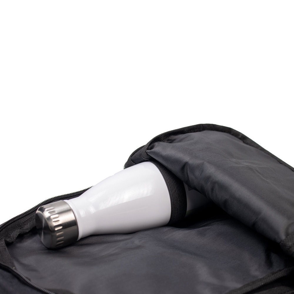DELFOS. Mochila de una sola correa de 300D poliéster reciclado y 600D poliéster reciclado, con forro de poliéster reciclado 210D