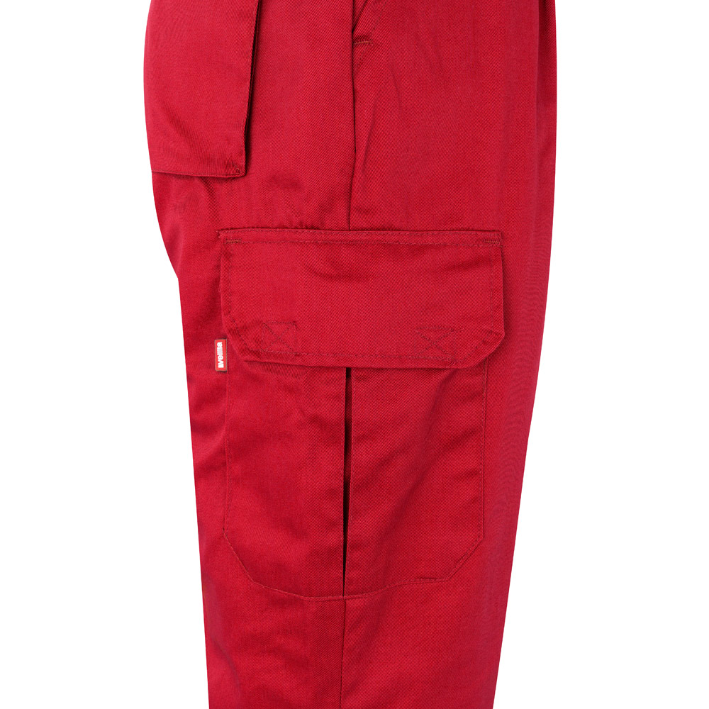 VL ATHENA. Pantalón de sarga bicolor (210 g/m²), forrado, multibolsillos, en algodón (20 %) y poliéster (80 %)
