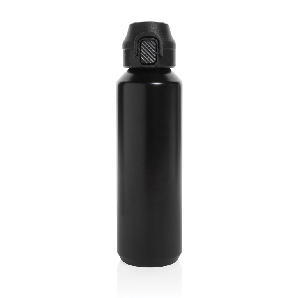 Botella deportiva Via RCS Re-steel con tapa bloqueable 600ML