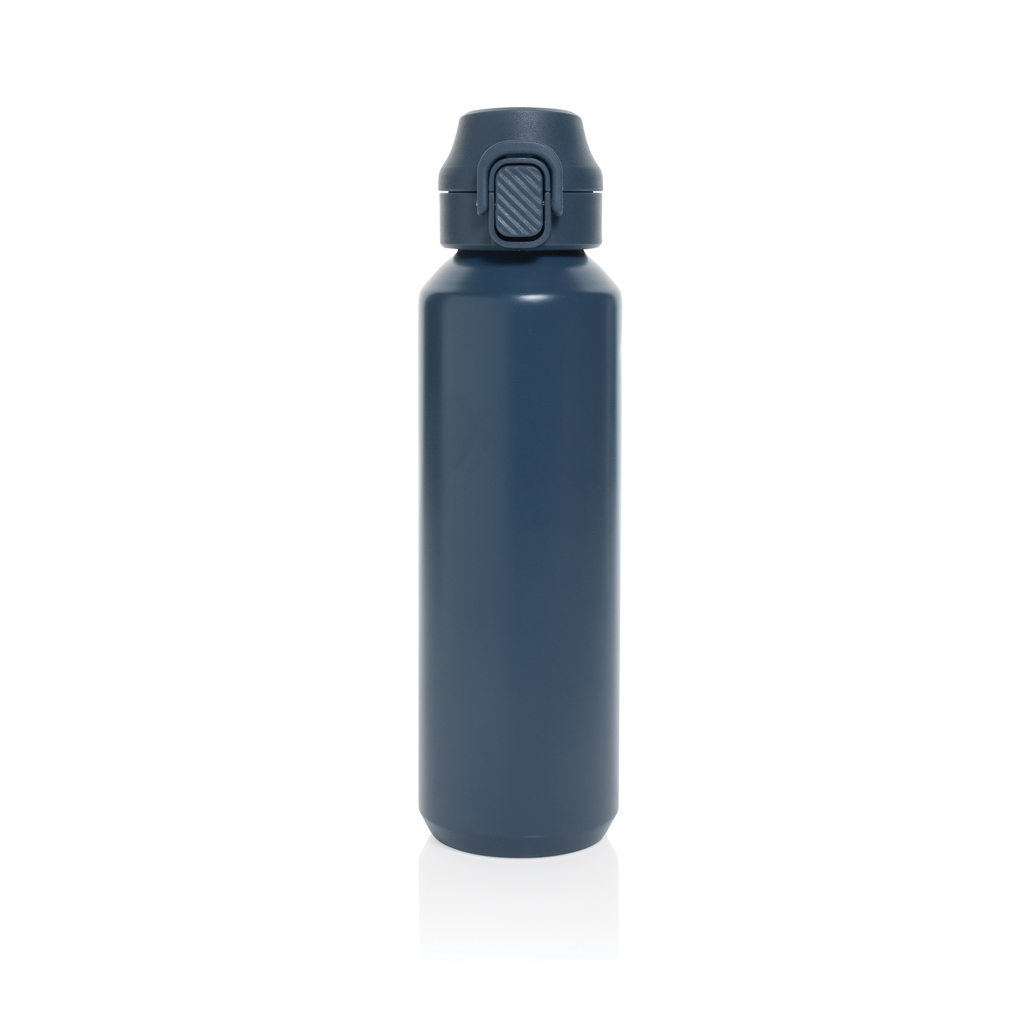 Botella deportiva Via RCS Re-steel con tapa bloqueable 600ML