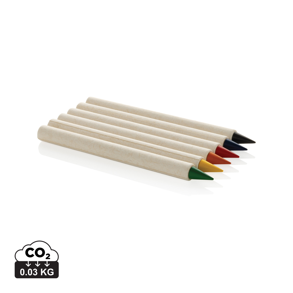 Set 6 lápices de colores Micki GRS infinity