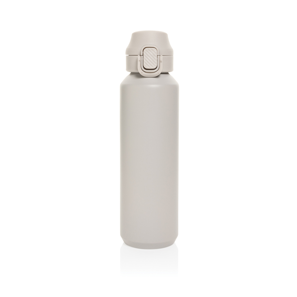 Botella deportiva Via RCS Re-steel con tapa bloqueable 600ML