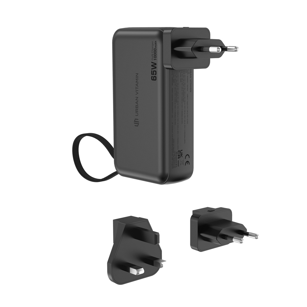Cargador híbrido Urban Vitamin Eureka RCS reciclado 65W