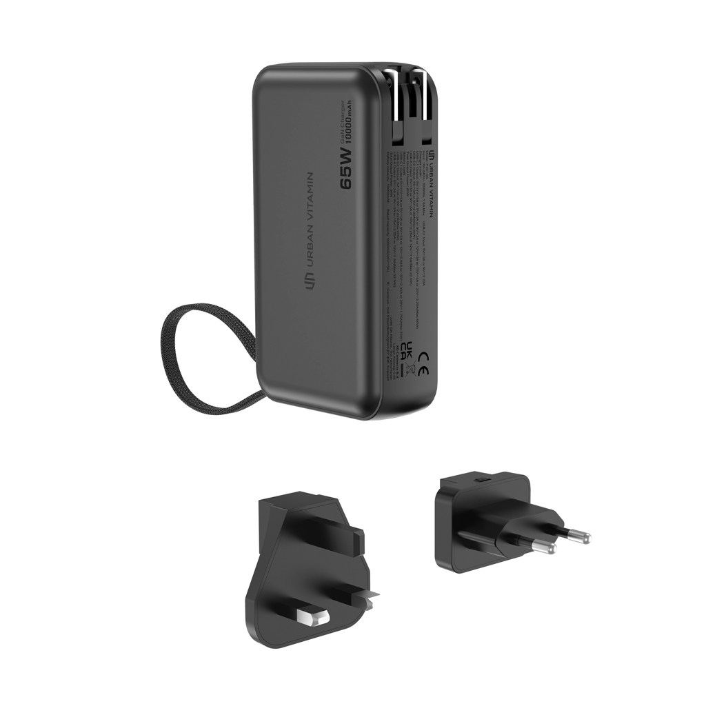 Cargador híbrido Urban Vitamin Eureka RCS reciclado 65W