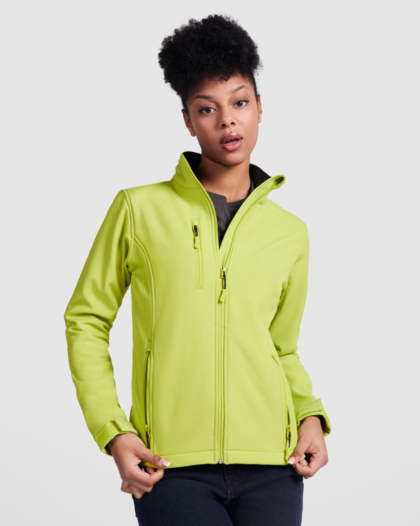 ROLY SOFTSHELL NEBRASKA WOMAN T/3XL LIMA PUNCH