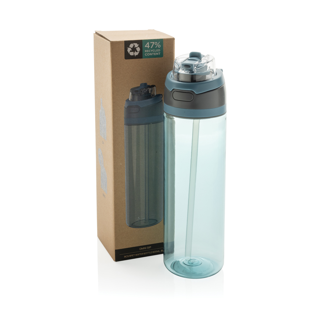 Botella de agua Omni Sip RCS RPET 800ML