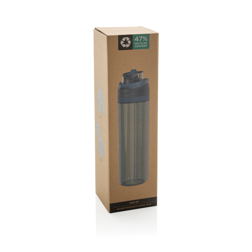 Botella de agua Omni Sip RCS RPET 800ML