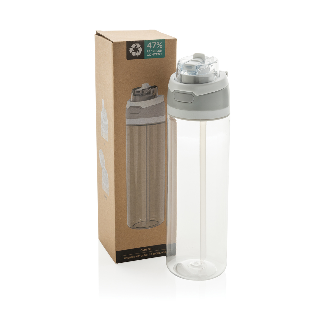 Botella de agua Omni Sip RCS RPET 800ML