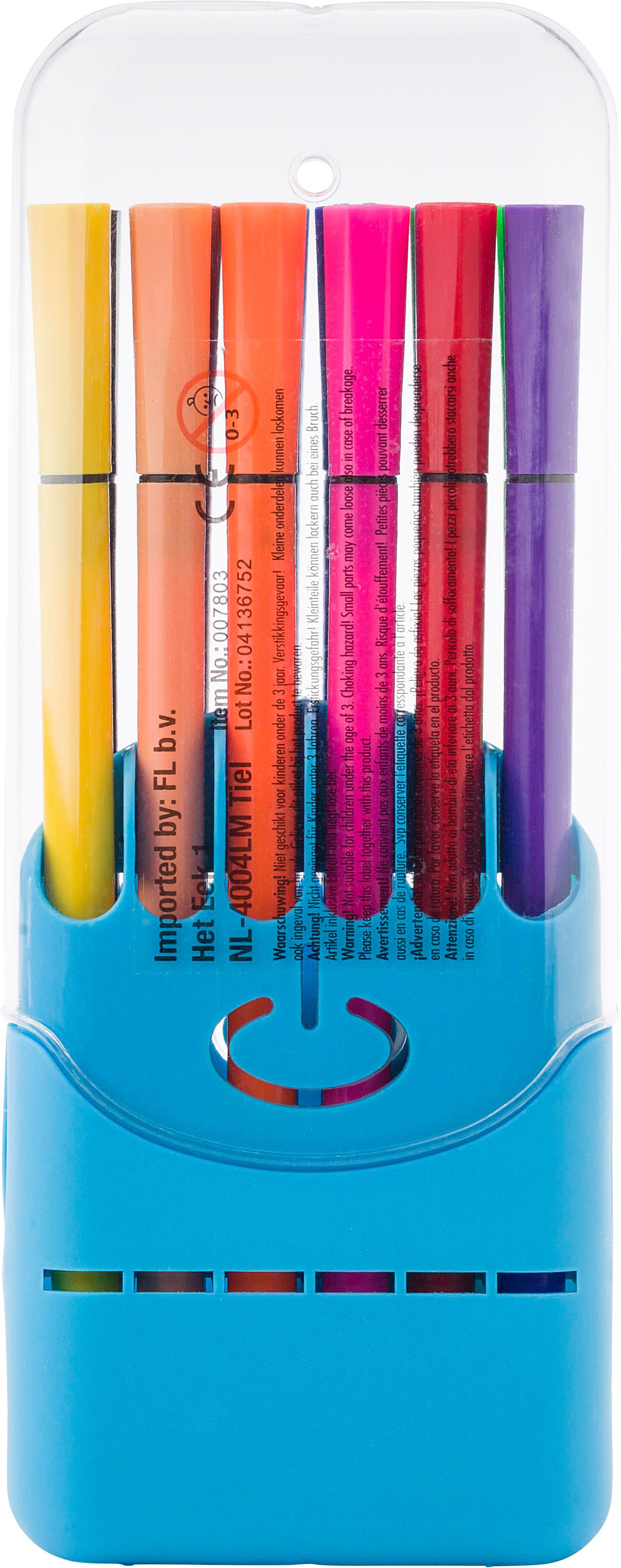 Estuche con 12 rotuladores Evan