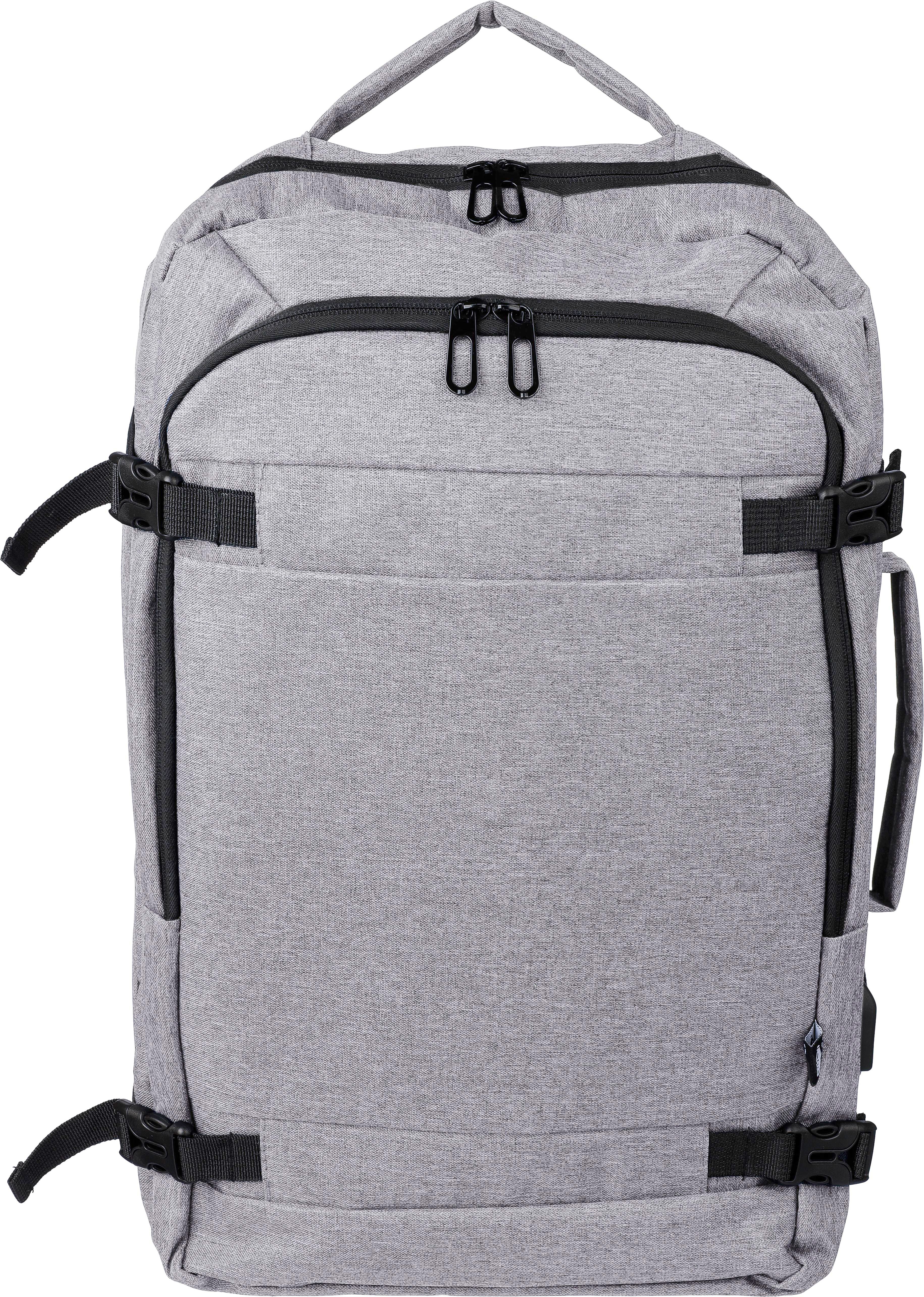 Mochila de poliéster rPET para cabina y pc Malcolm
