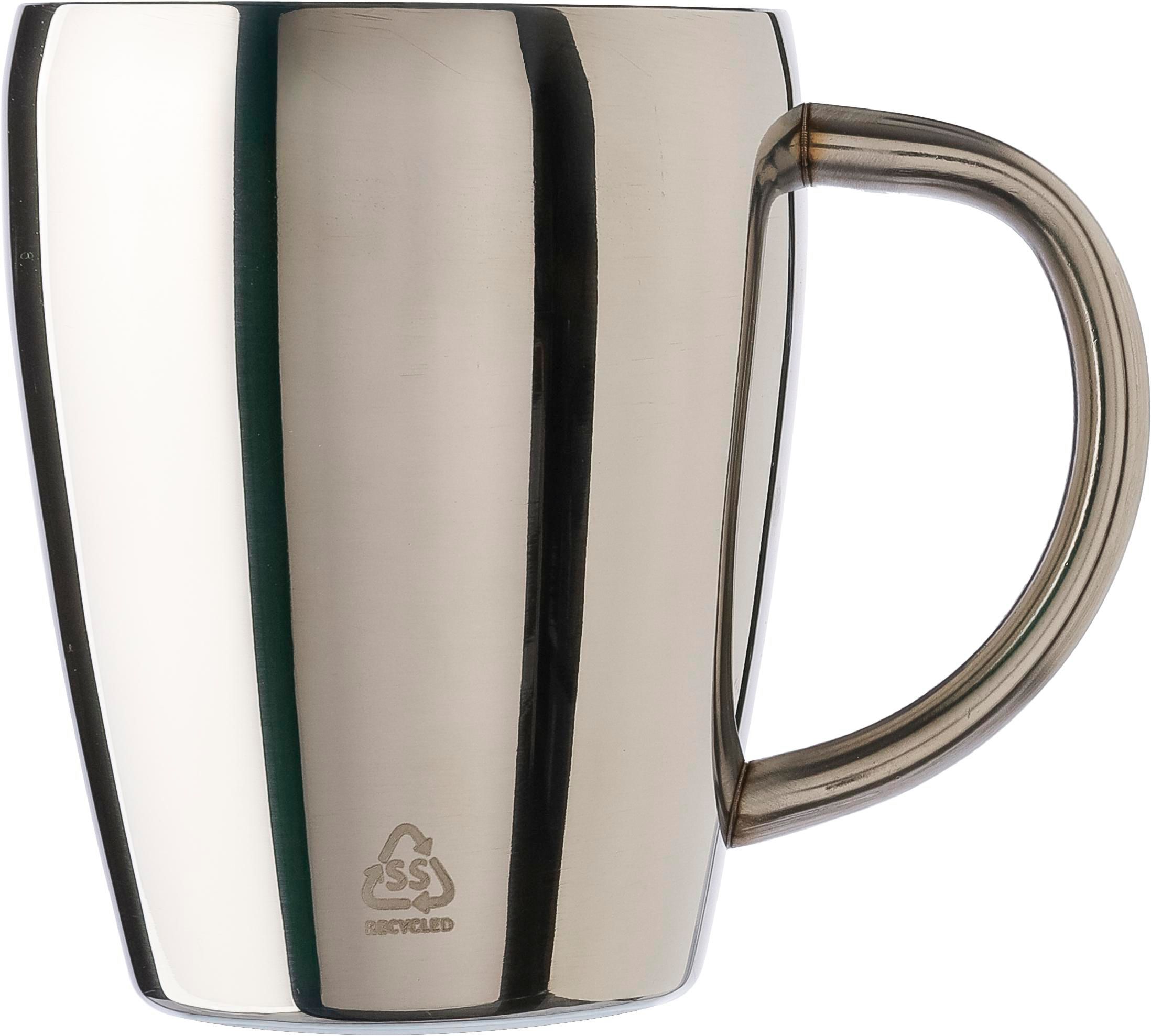Set de 2 tazas termo de acero inox.reciclado Naya
