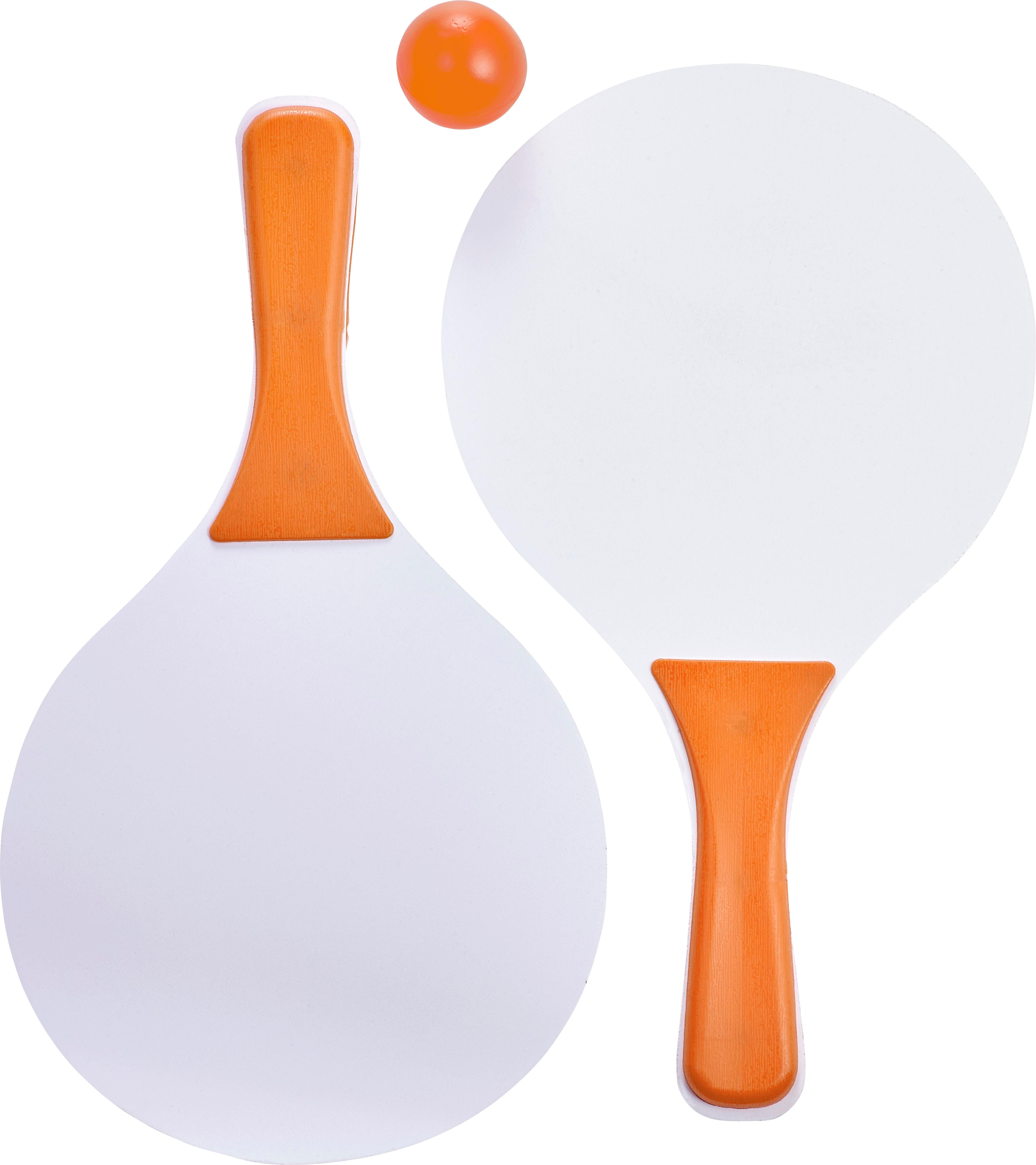 Set de palas de madera y pelota Eliza
