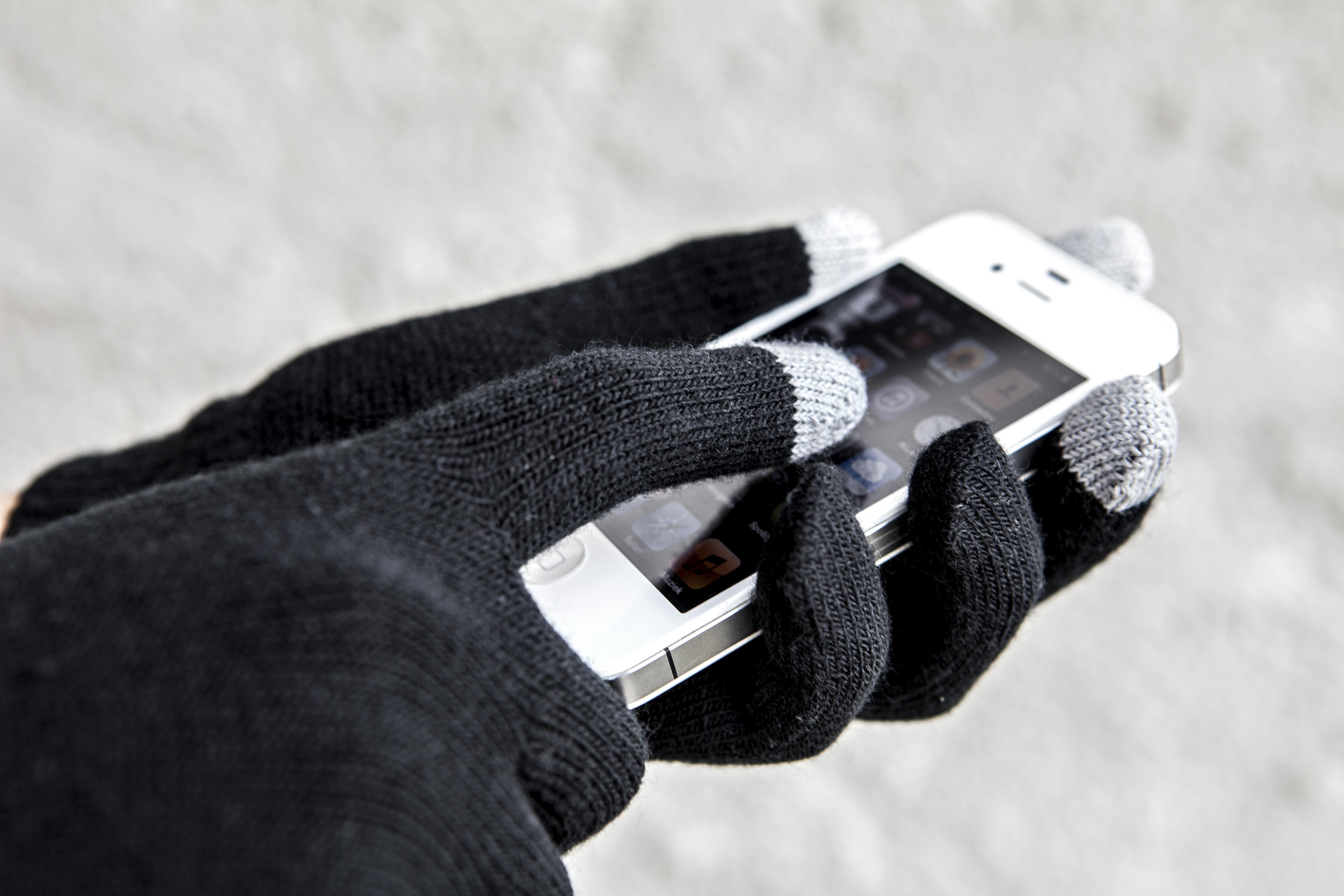 Guantes táctiles de poliéster Elena