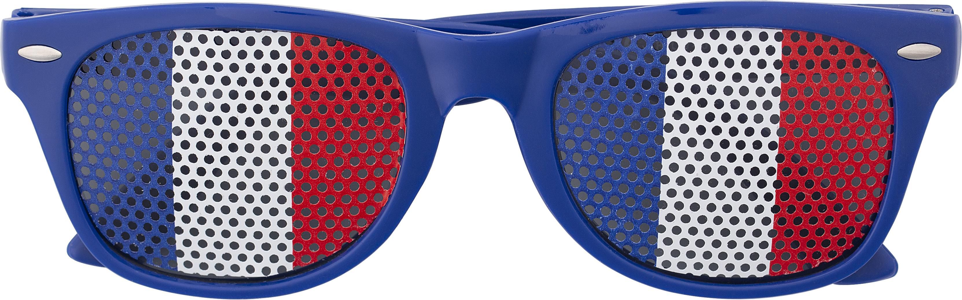 Gafas de sol de PMMA con bandera Lexi