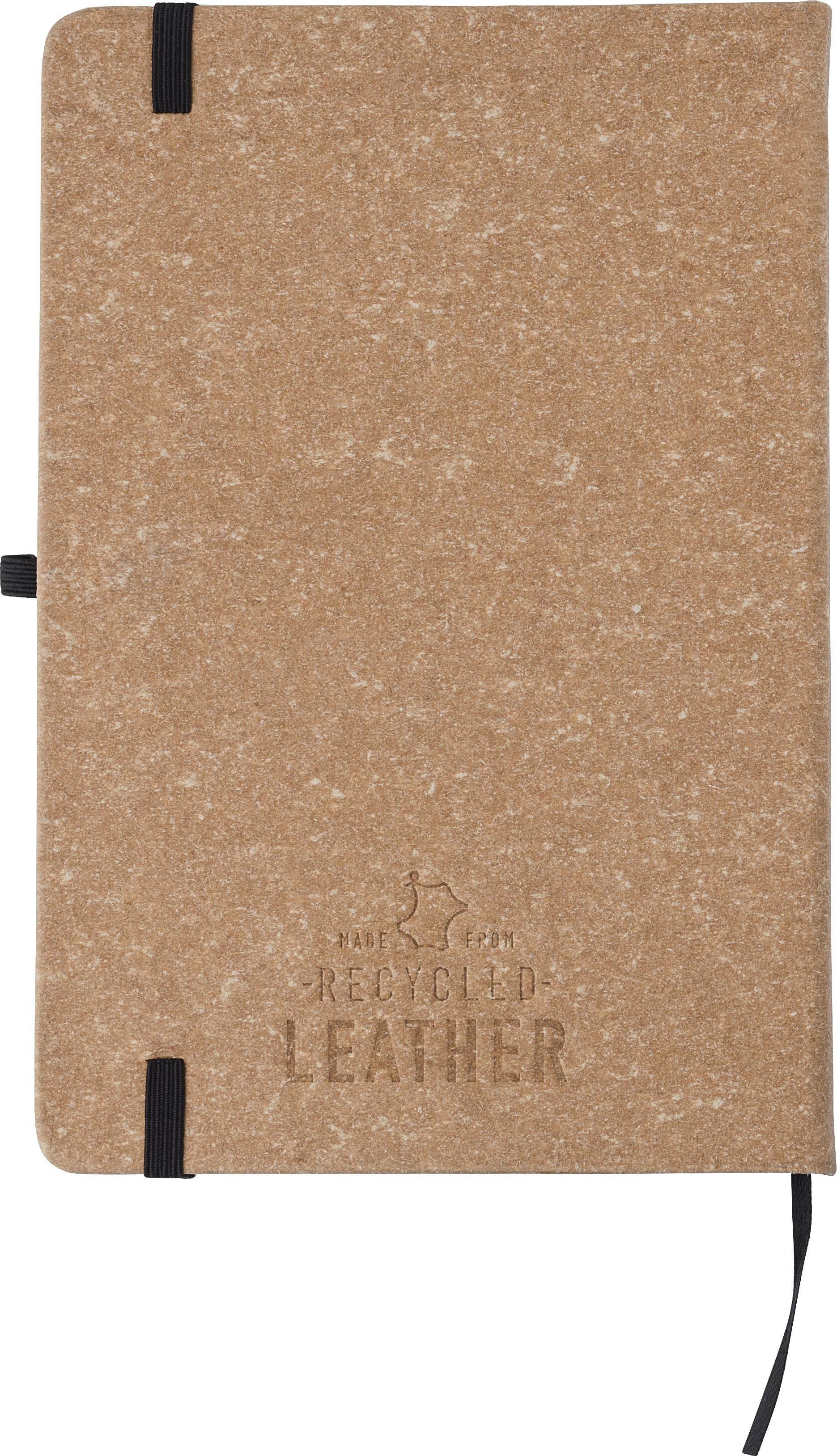 Cuaderno de cuero reciclado Gianna
