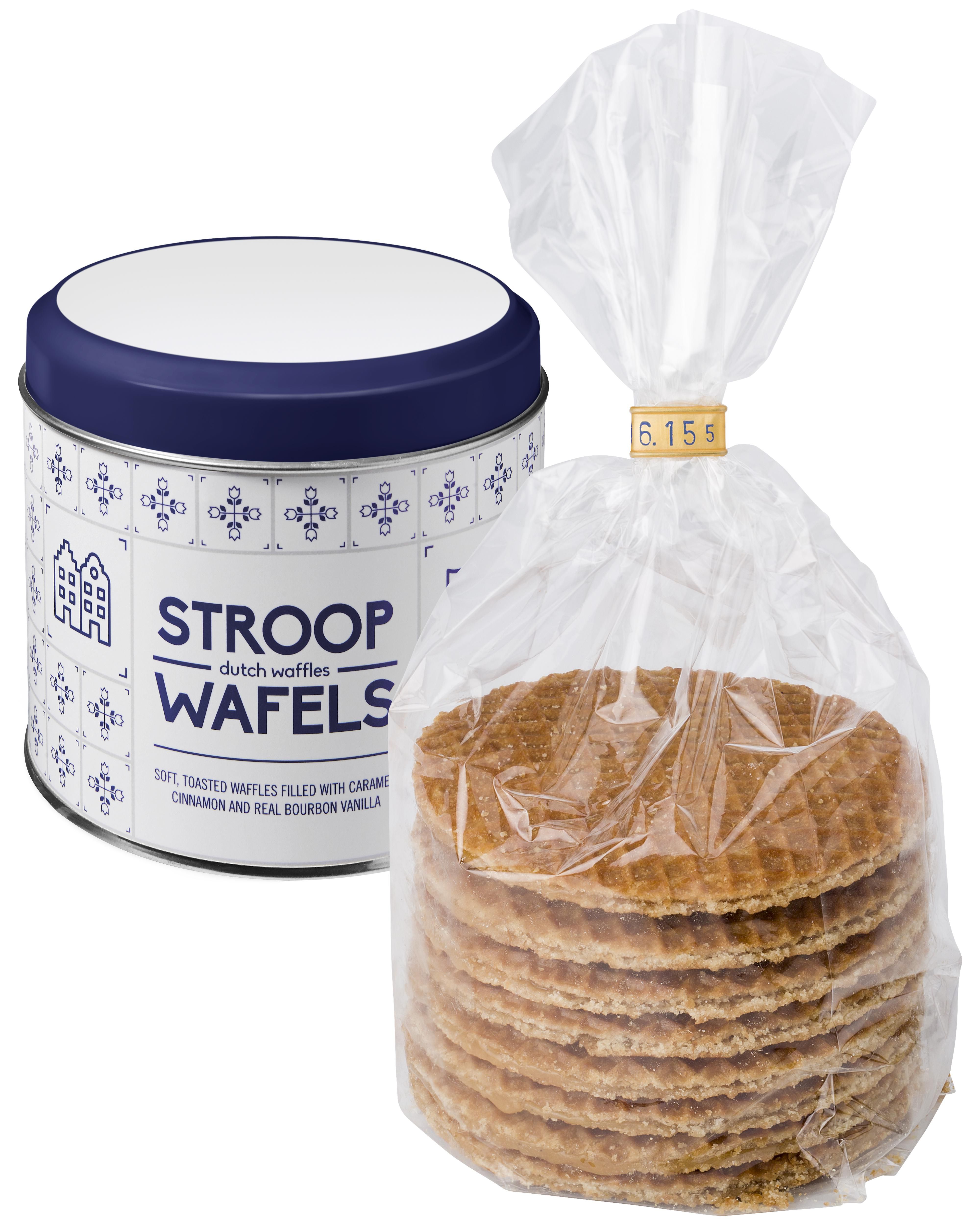 Lata con galletas holandesas Wafels William