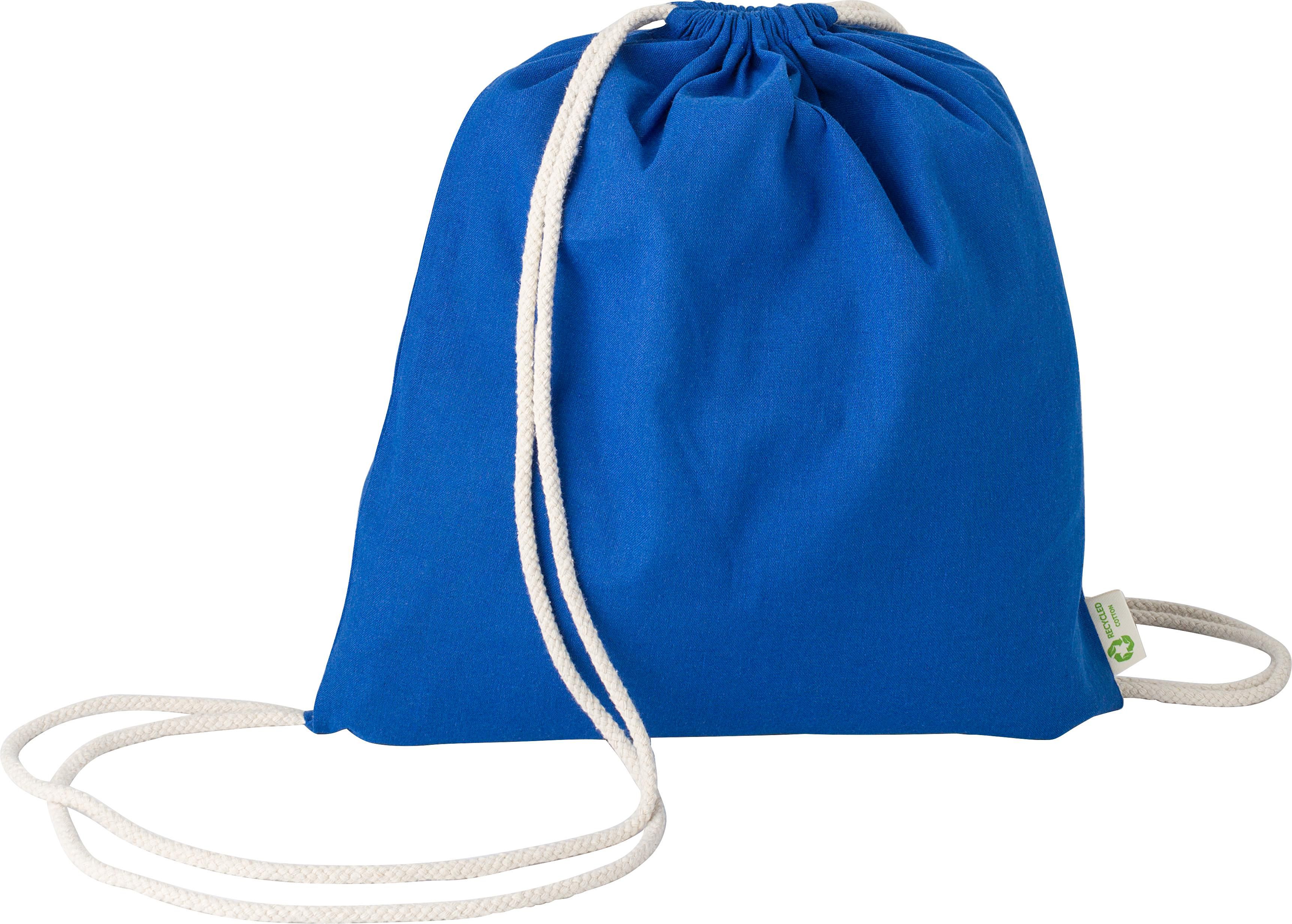 Mochila de algodón reciclado con cordones Joy
