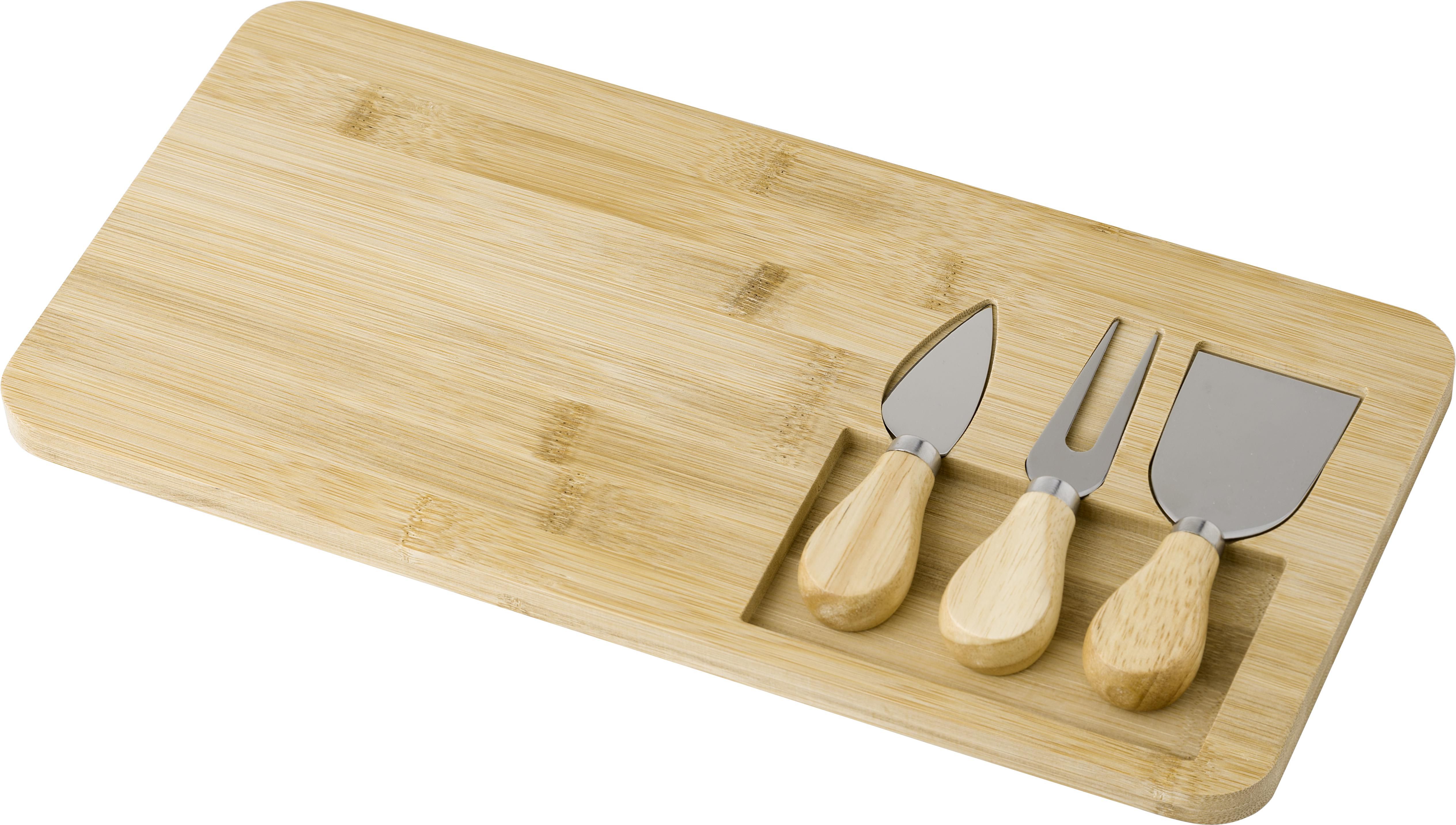 Tabla de quesos, de bambú Regina