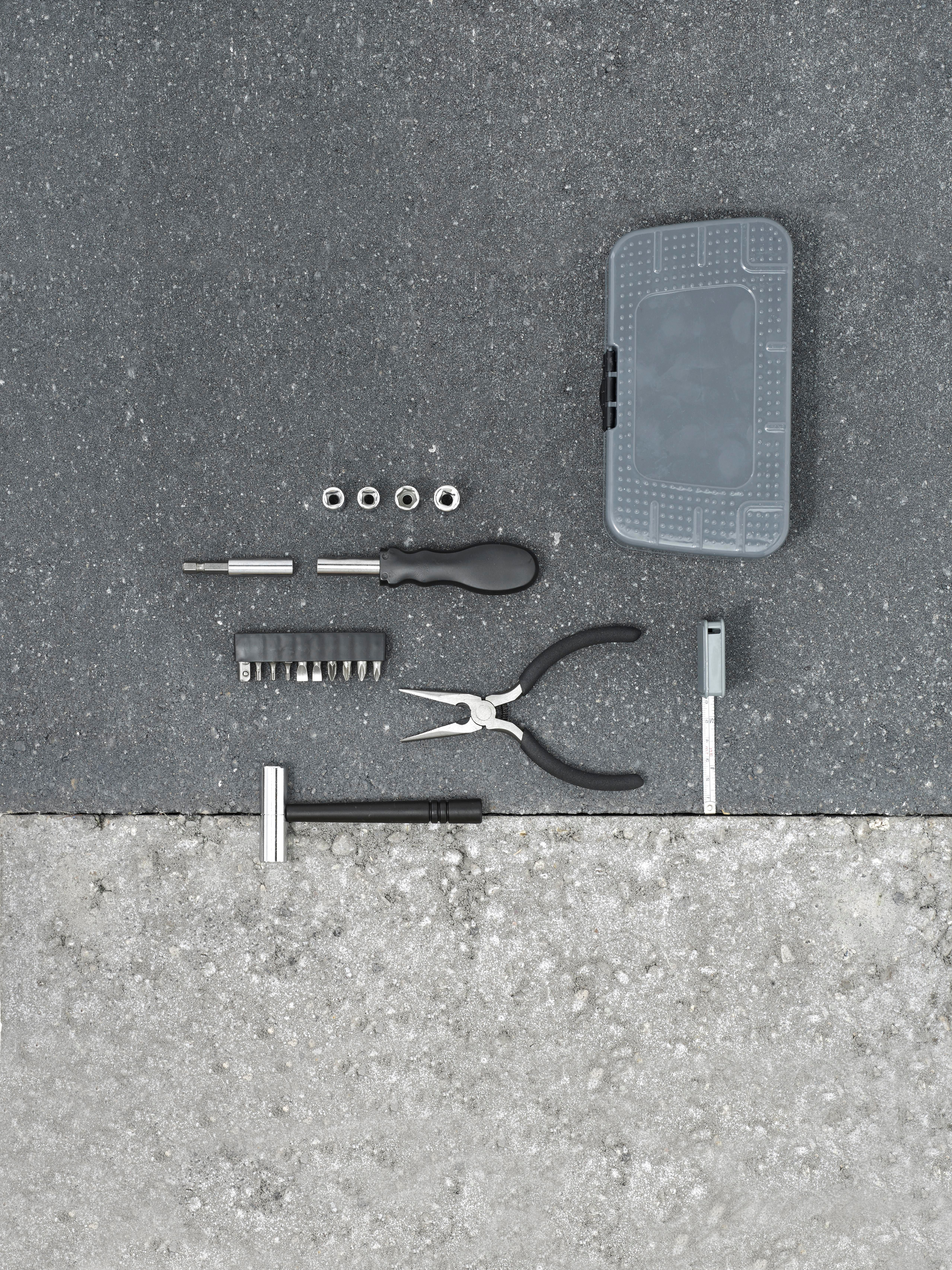 Set de herramientas de aluminio y metal Blaine