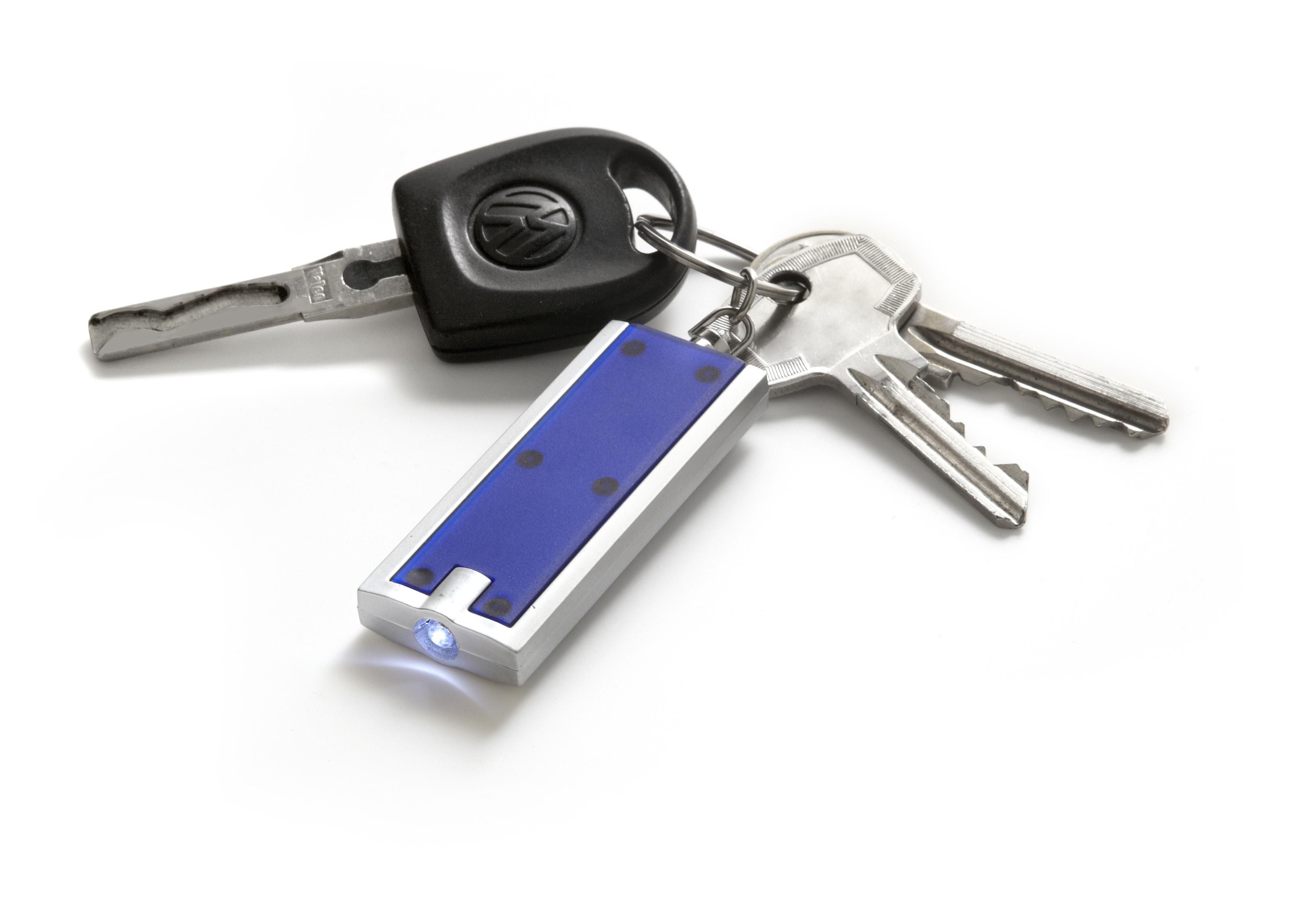 Llavero de ABS con LED Mitchell