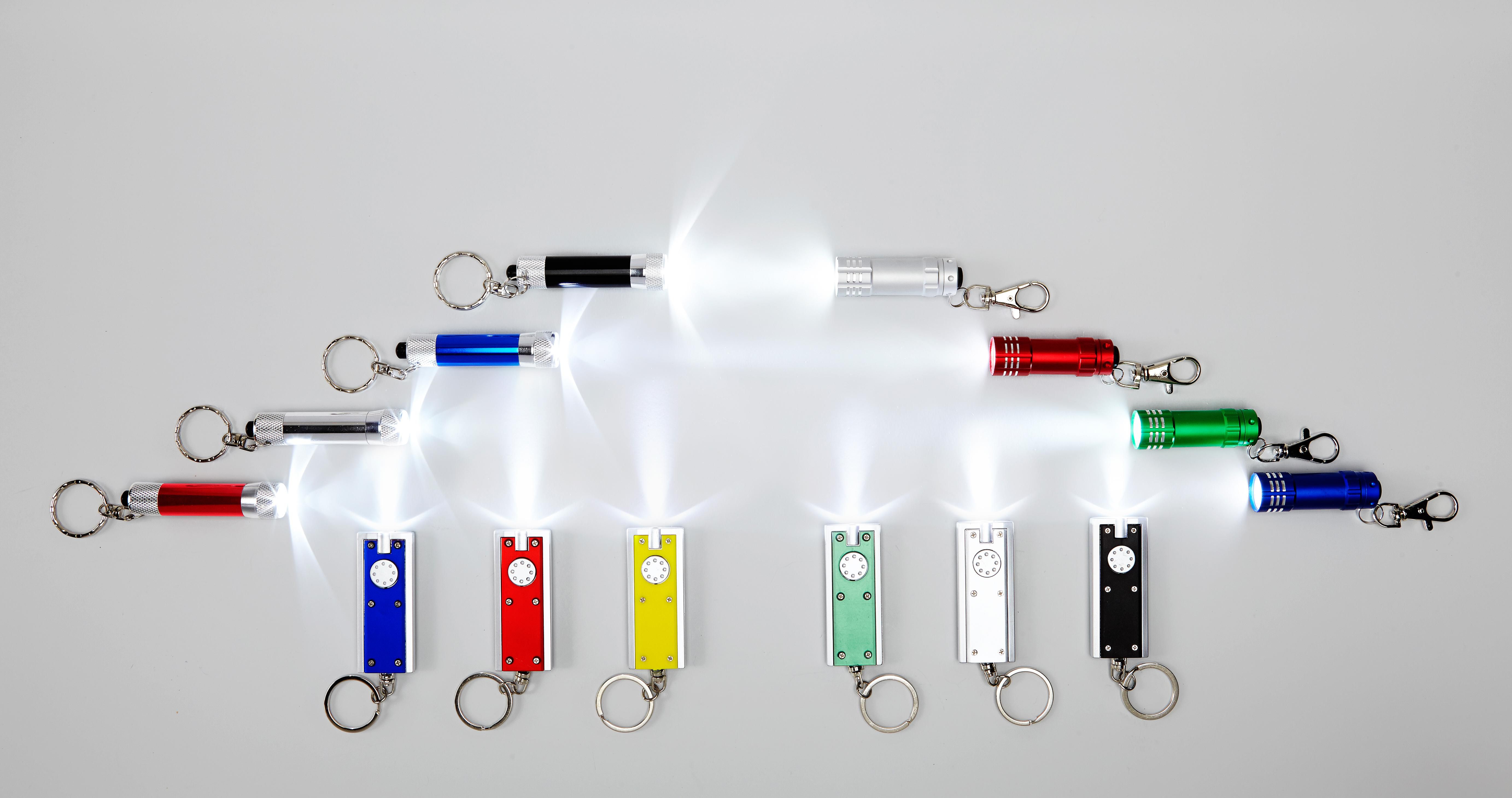 Llavero de ABS con LED Mitchell