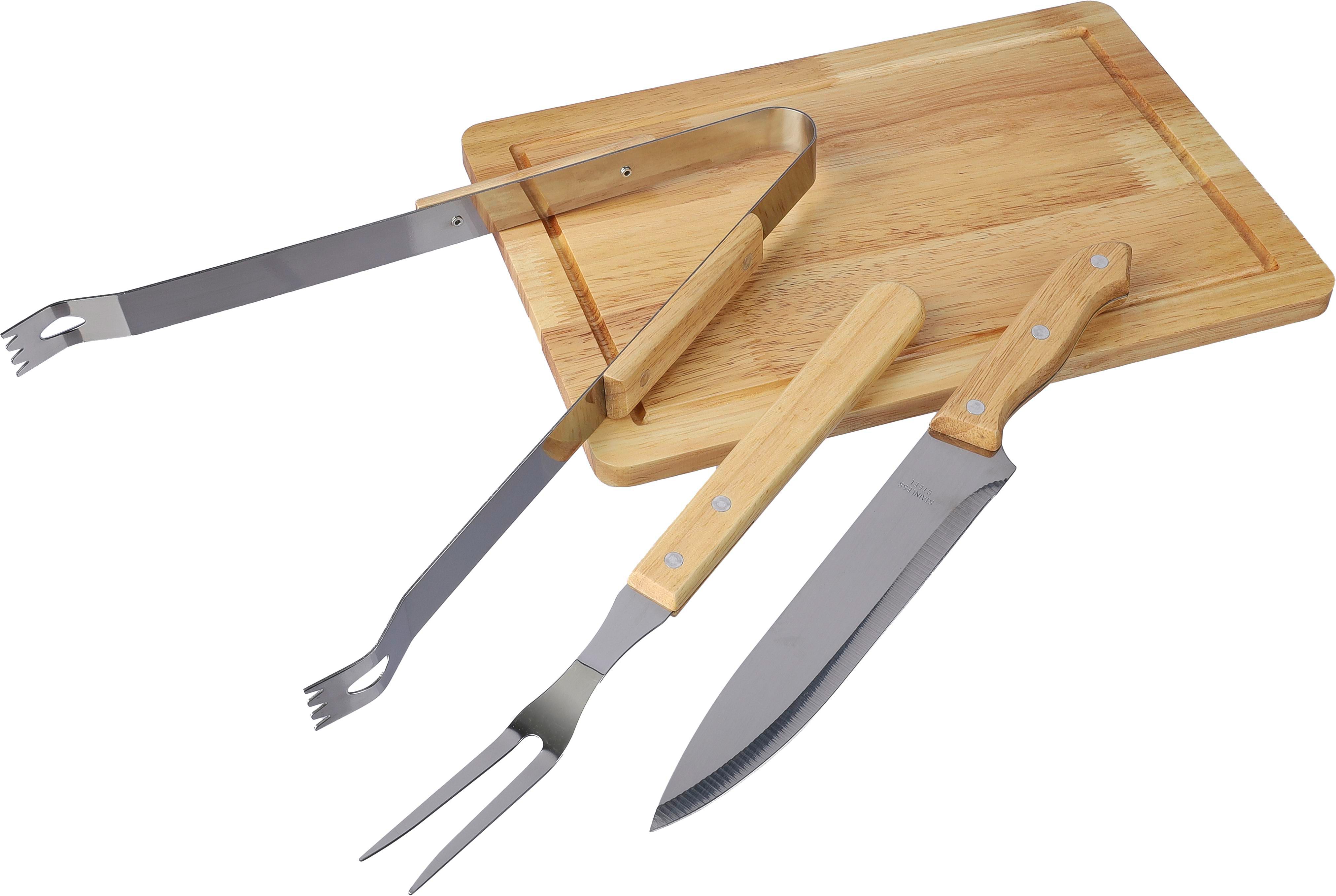 Set de bbq. de acero inox. Kathleen