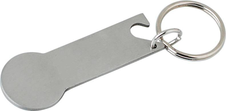 Llavero multifunción de acero inox. Gavin