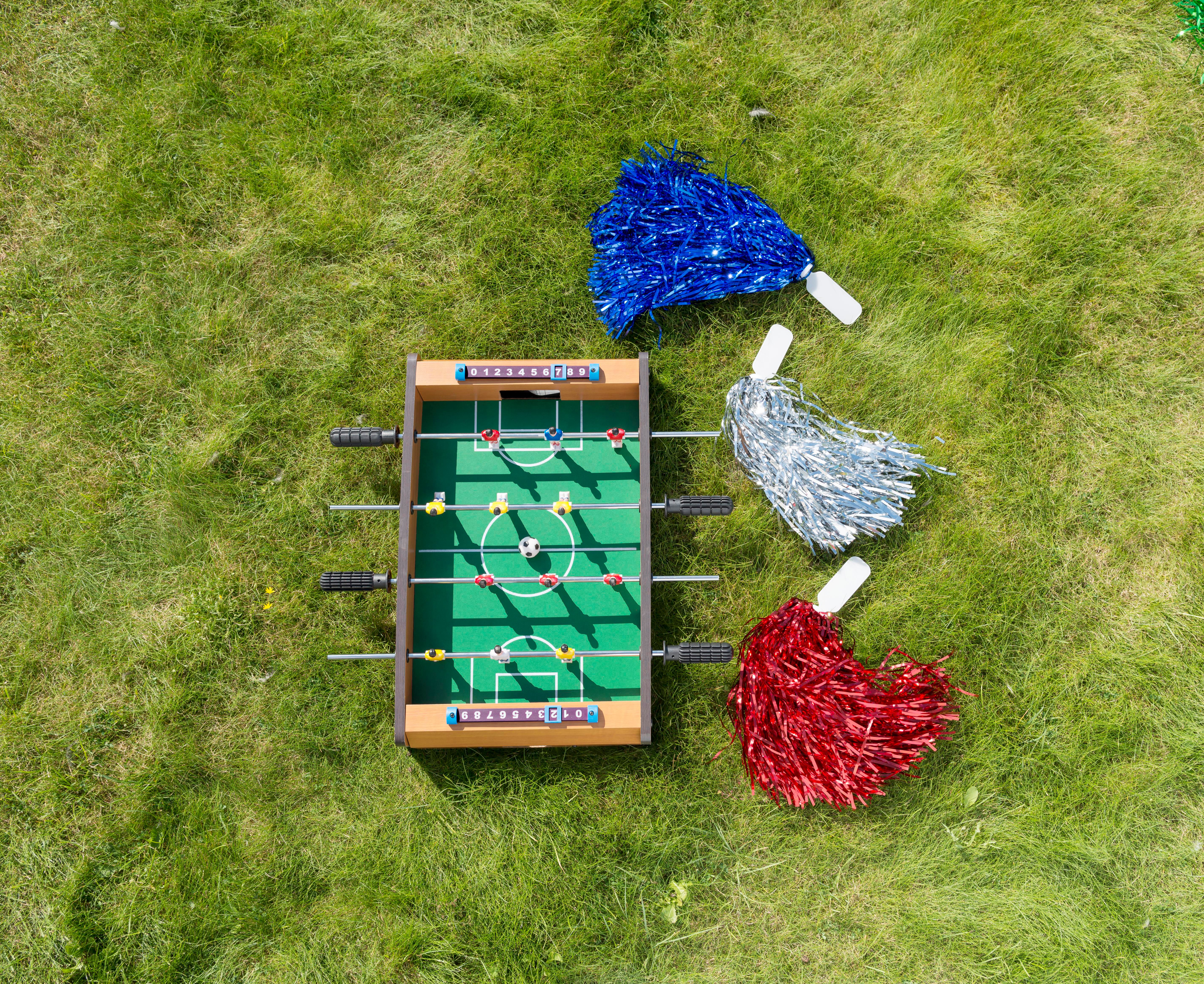 Mini futbolín de madera MDF Alina