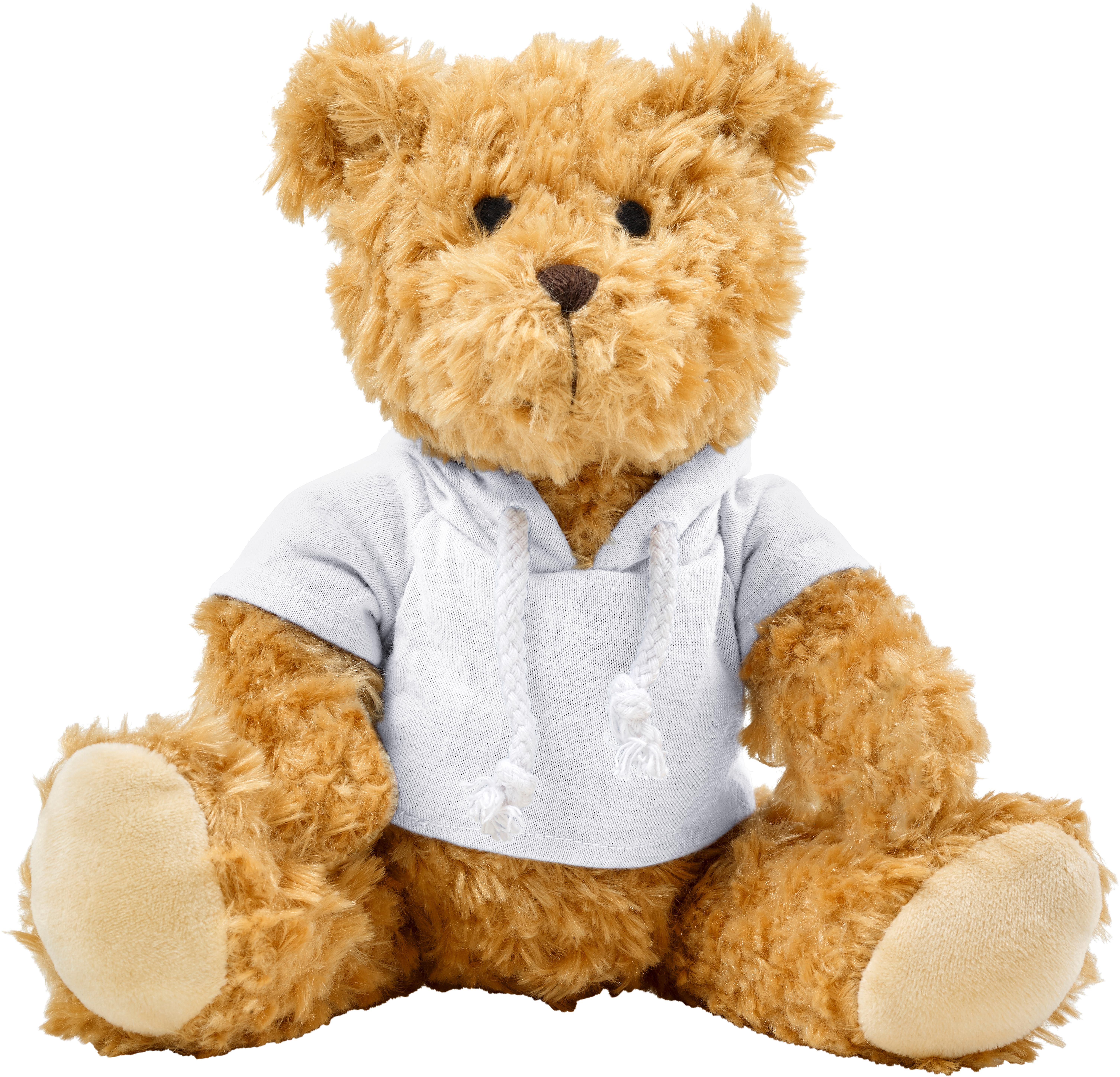Oso de peluche con sudadera Monty