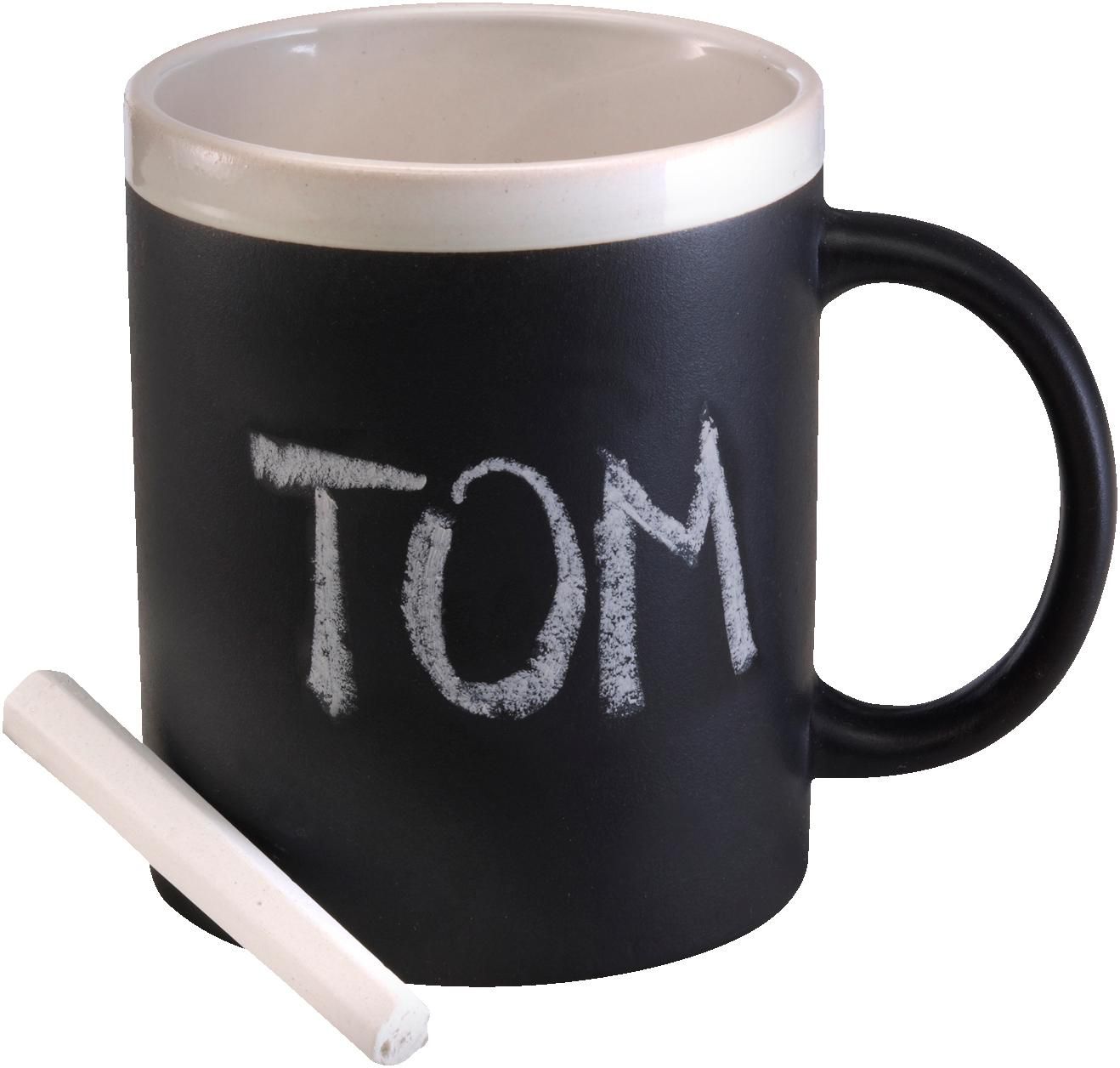 Taza de gres con 1 tiza Claude