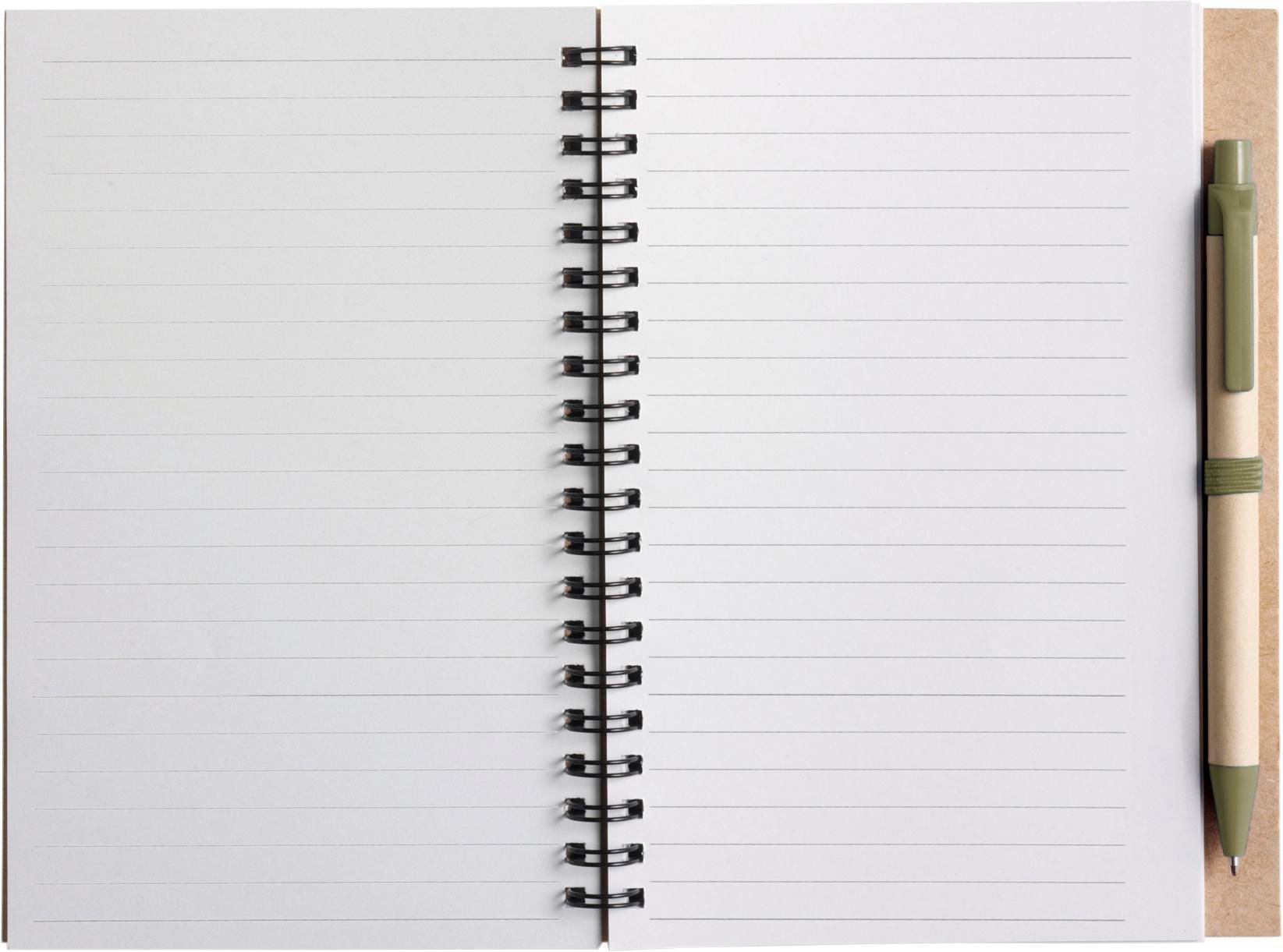 Libreta de cartón reciclado Stella