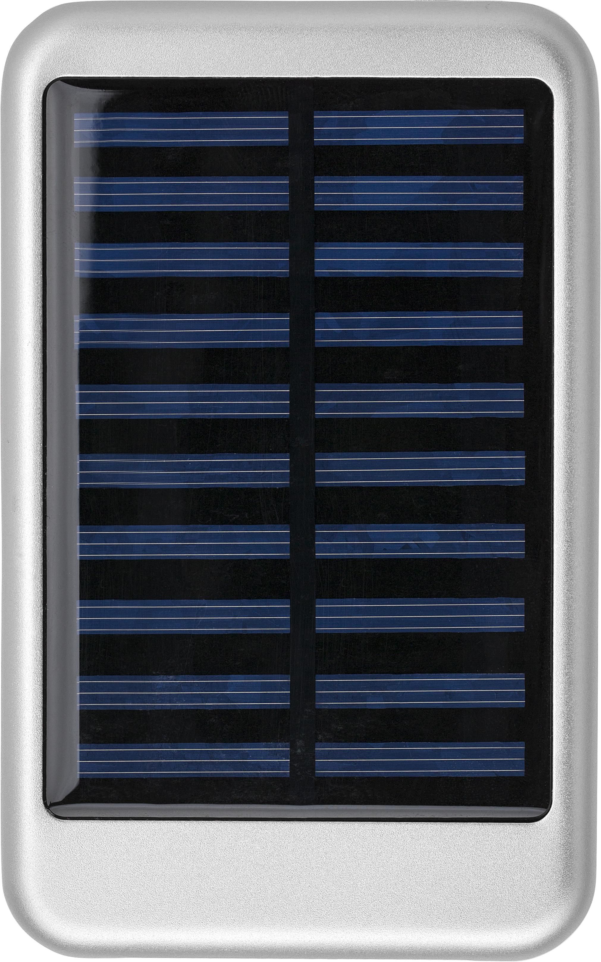 Power Bank solar de aluminio Drew