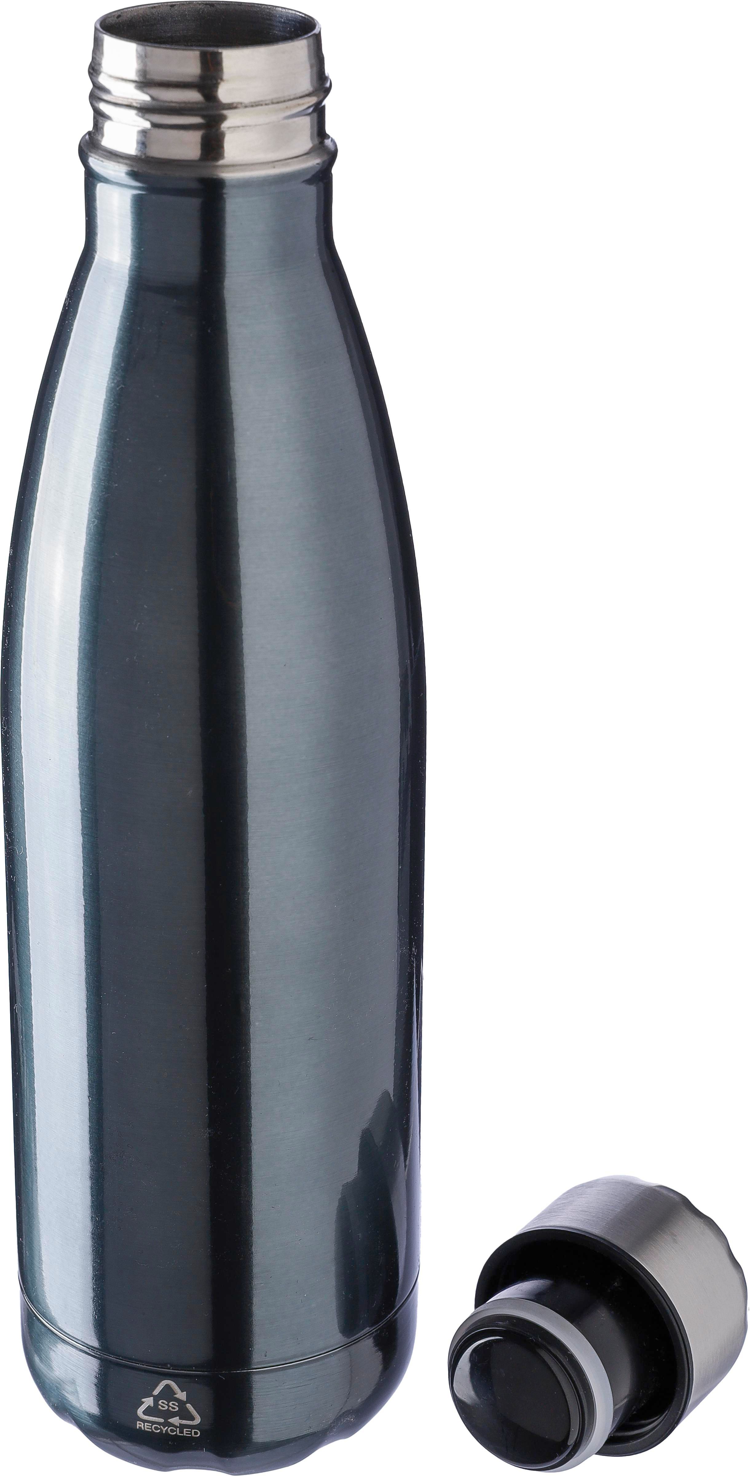Botella termo de acero inox. reciclado Clifford