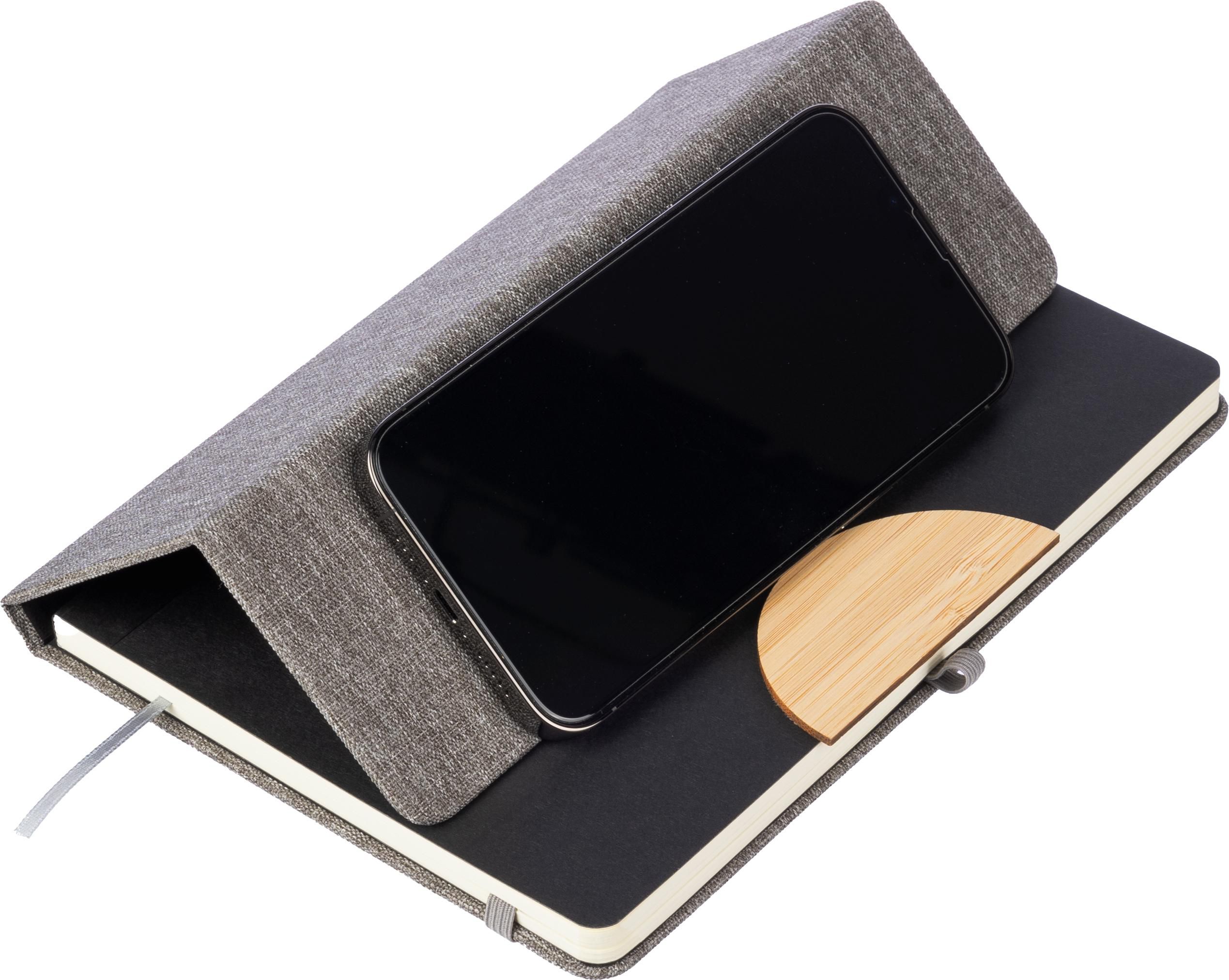 Cuaderno con tapa plegable de rPet Ernst