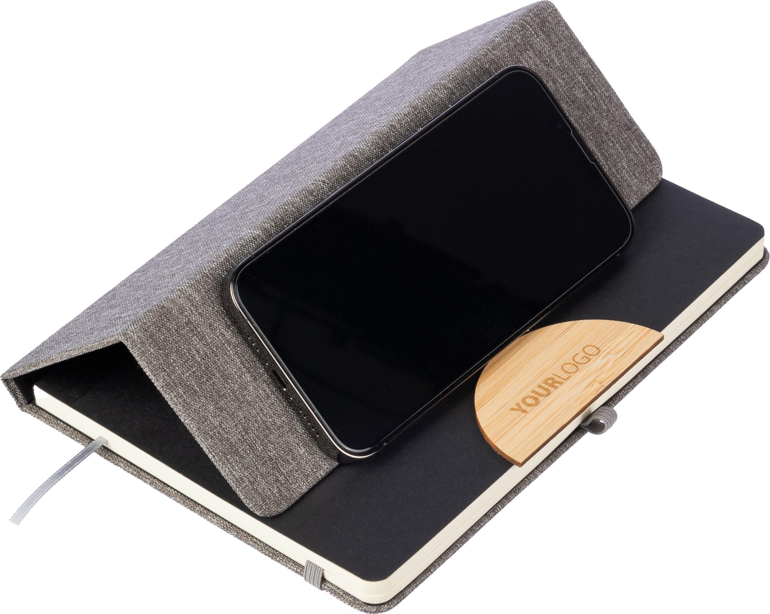 Cuaderno con tapa plegable de rPet Ernst