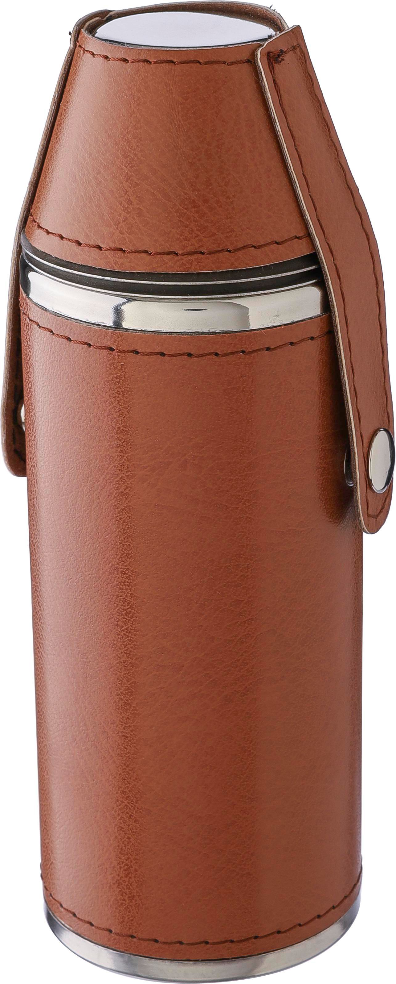 Botella de acero inox. reciclado Brock