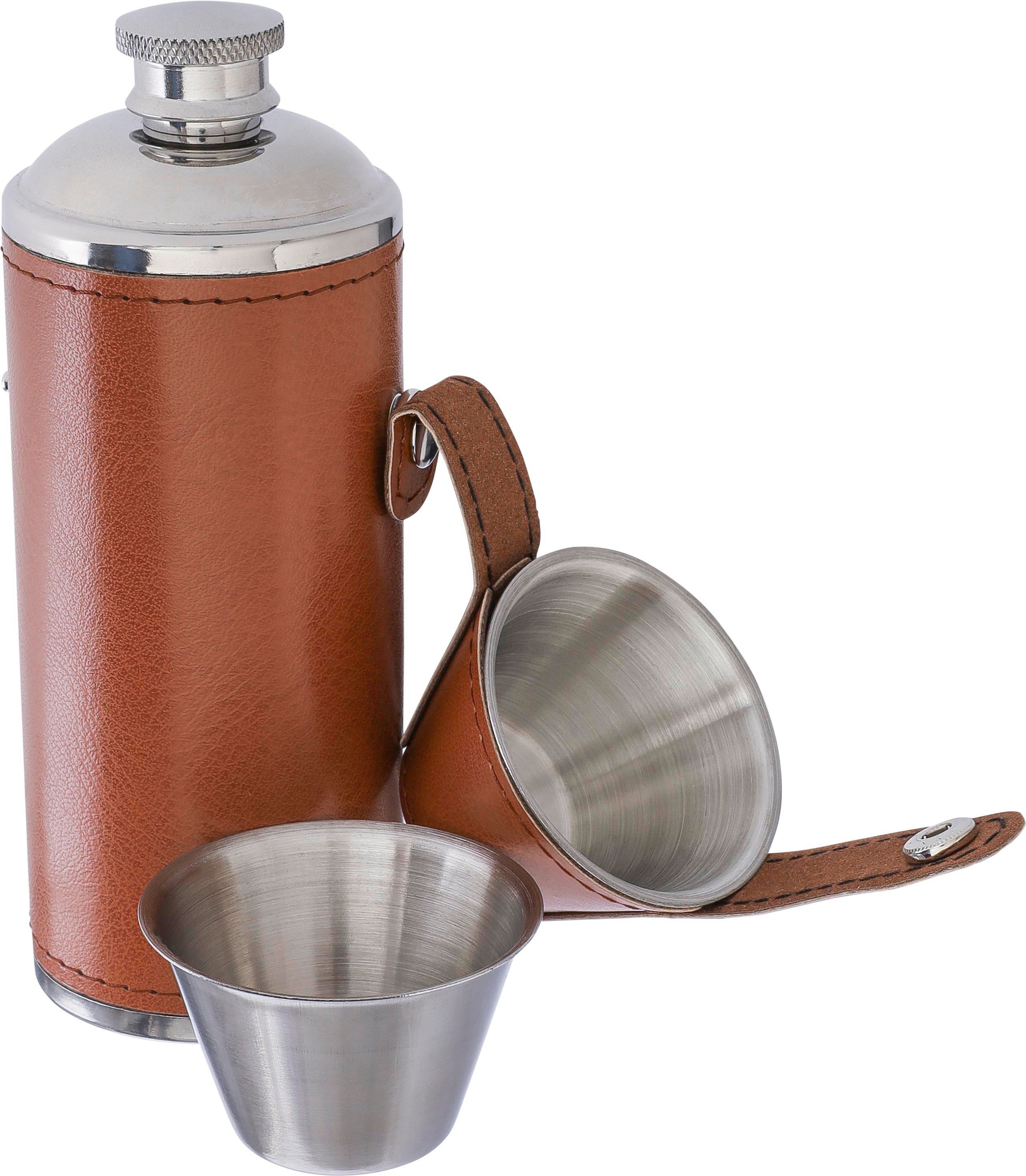 Botella de acero inox. reciclado Brock