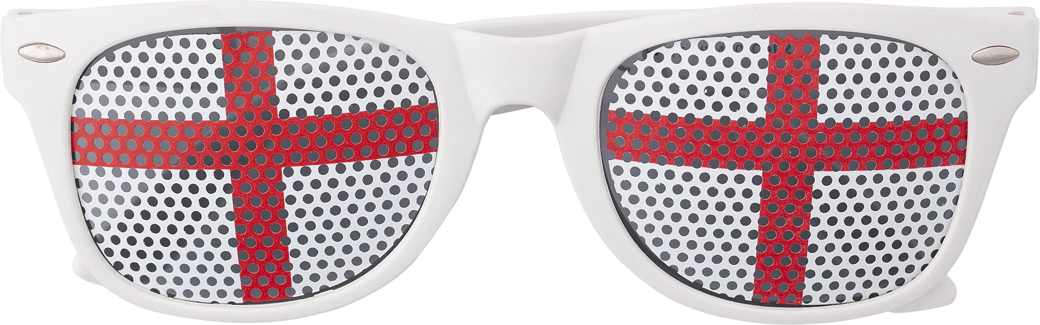 Gafas de sol de PMMA con bandera Lexi