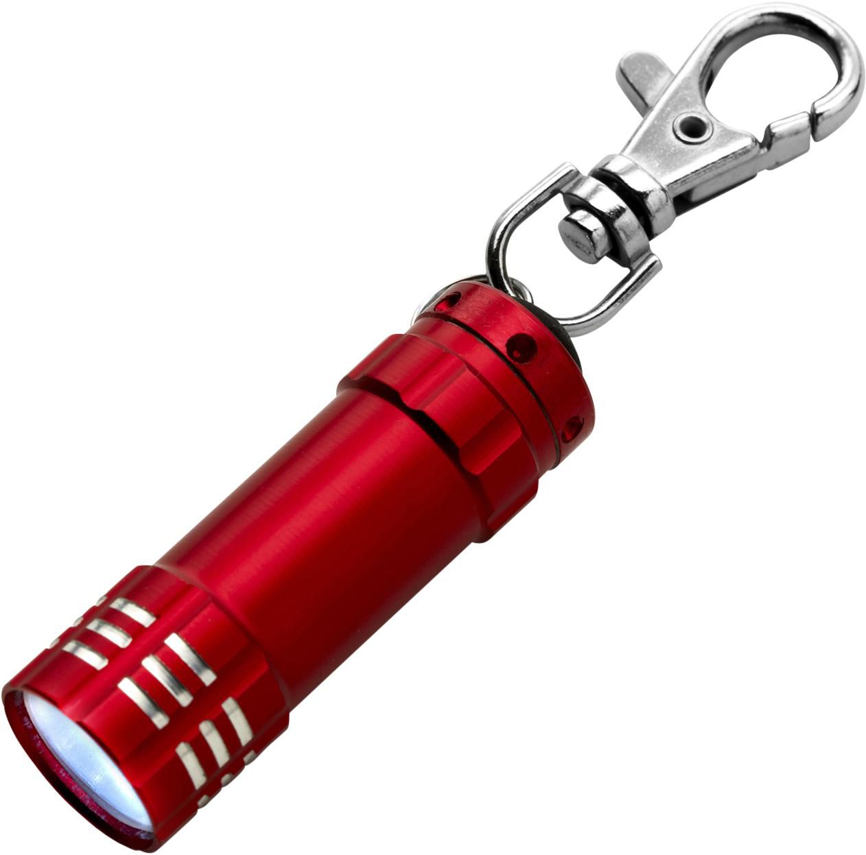 Llavero de aluminio con LED Anna