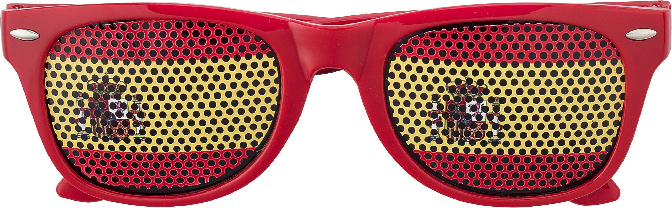 Gafas de sol de PMMA con bandera Lexi