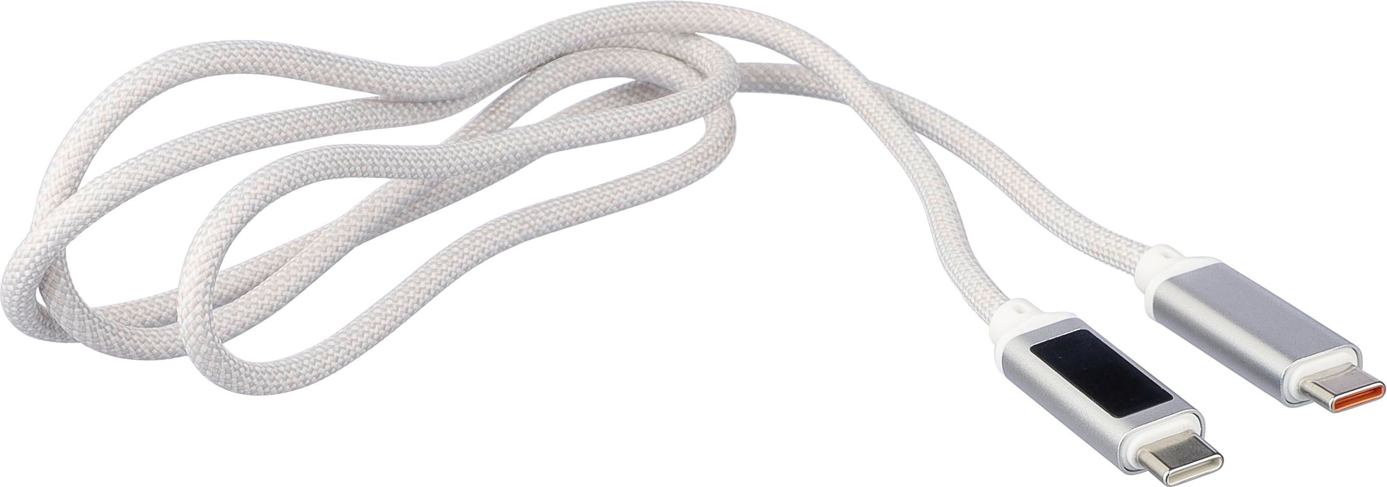Cable de carga y transferencia 100W de nailon Gerd