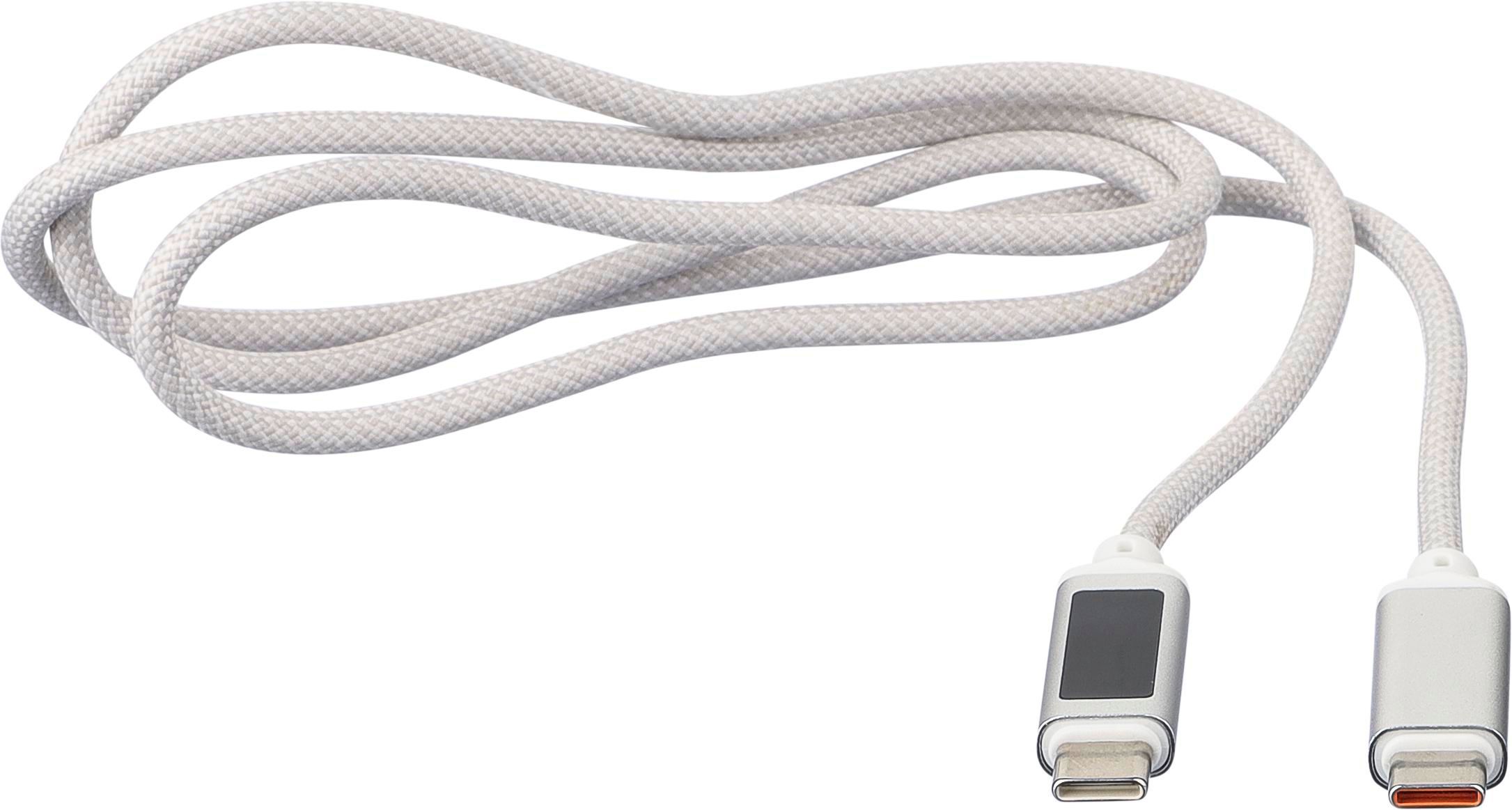 Cable de carga y transferencia 100W de nailon Gerd
