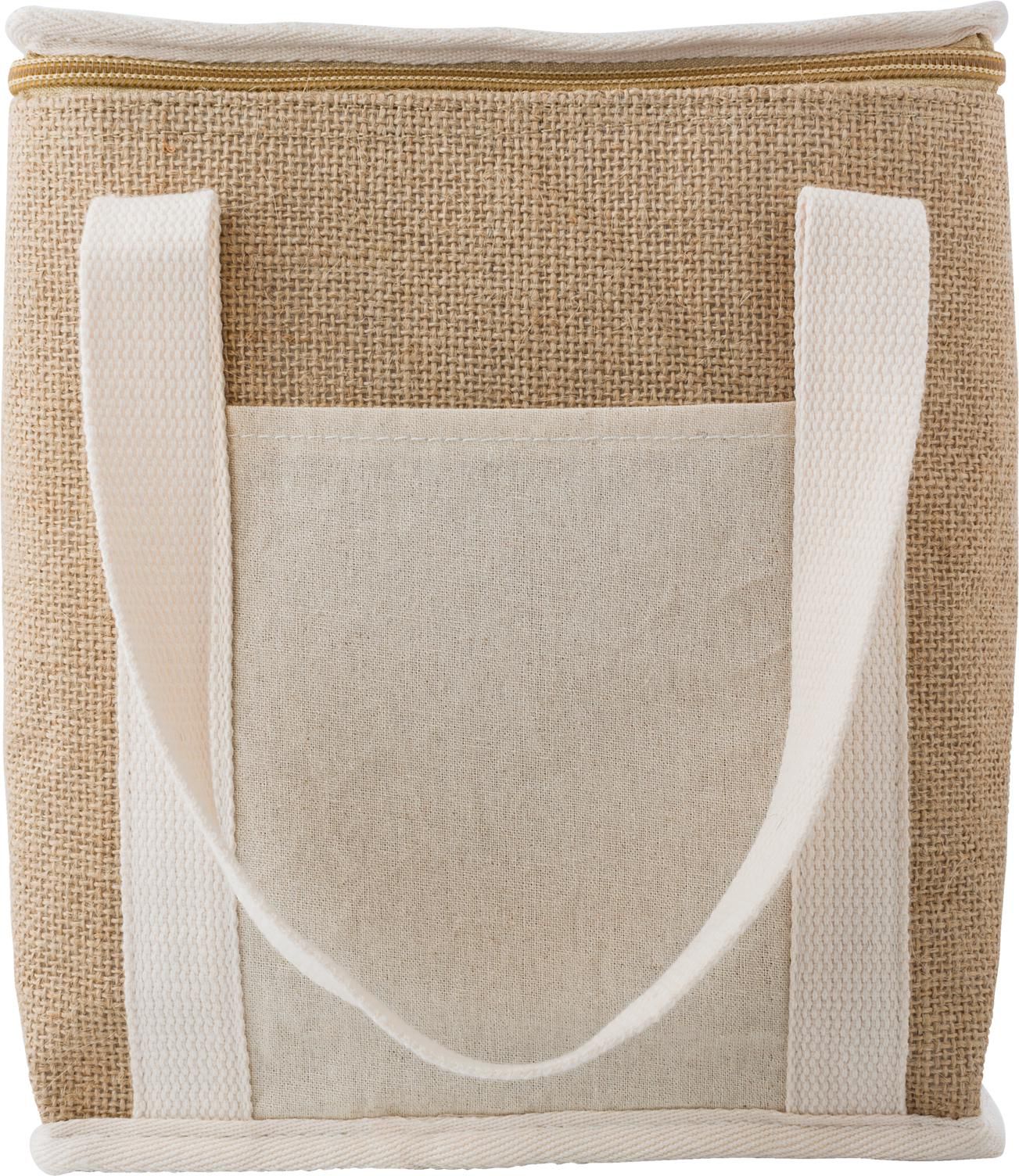 Bolsa nevera de yute Raveena