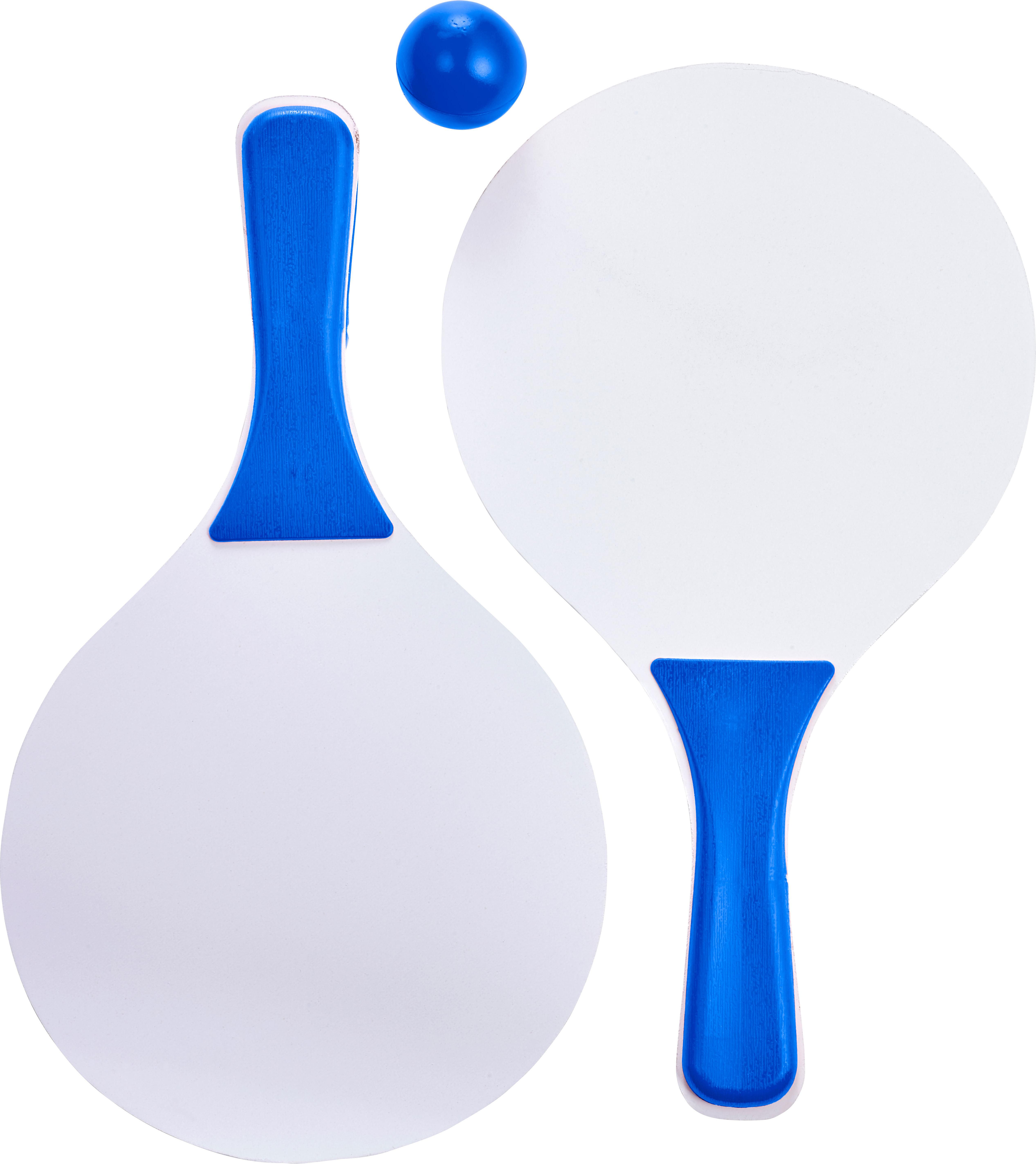 Set de palas de madera y pelota Eliza