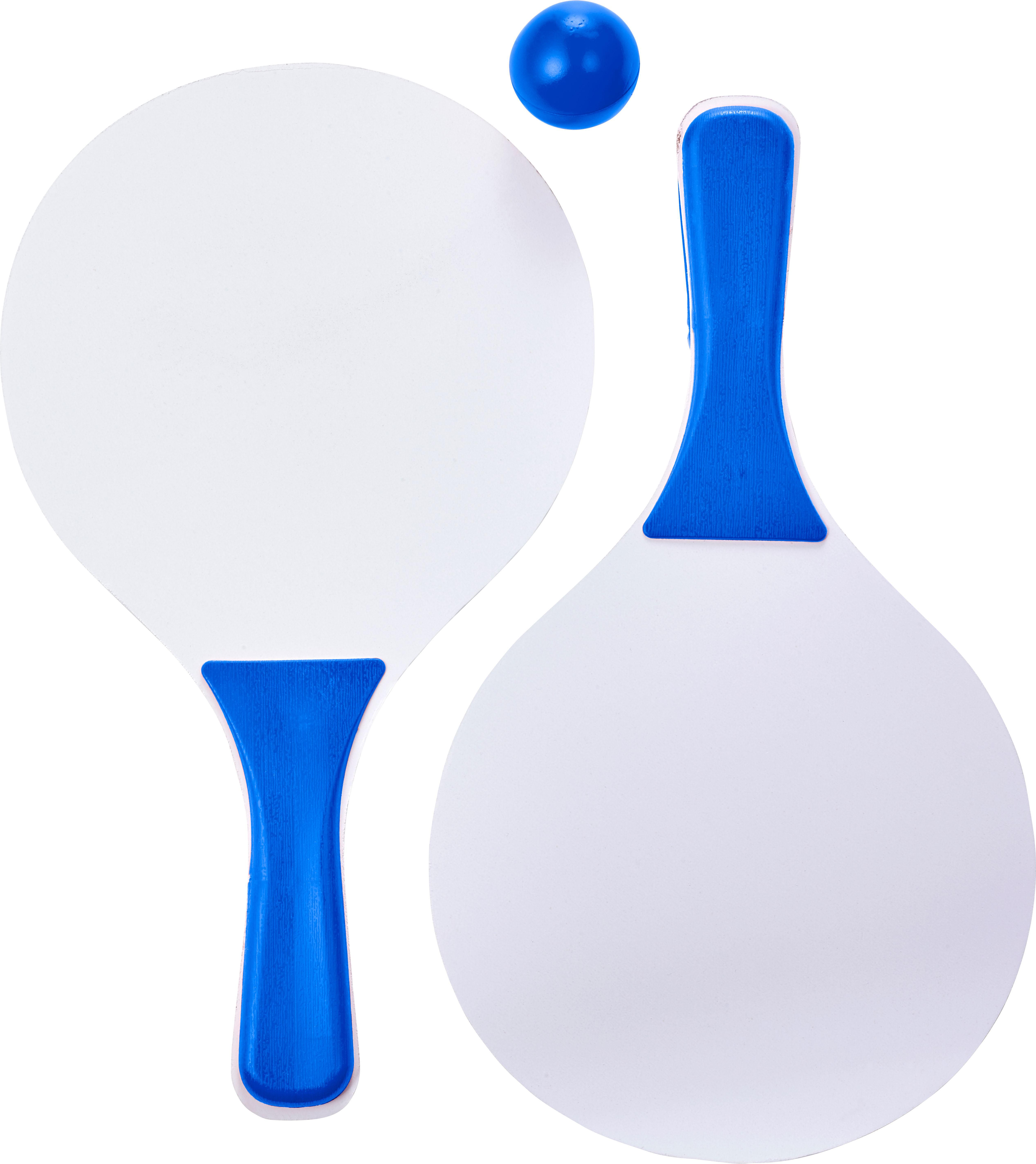 Set de palas de madera y pelota Eliza