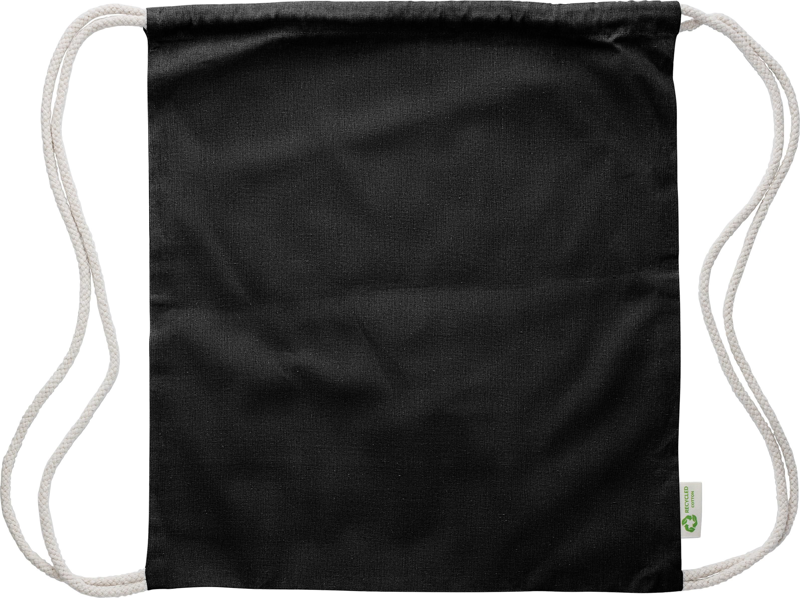Mochila de algodón reciclado con cordones Joy