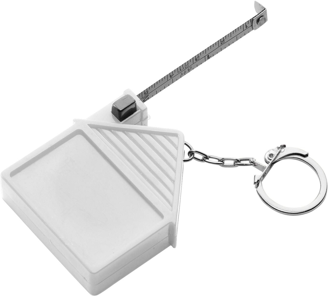 Llavero de ABS con flexómetro Dane